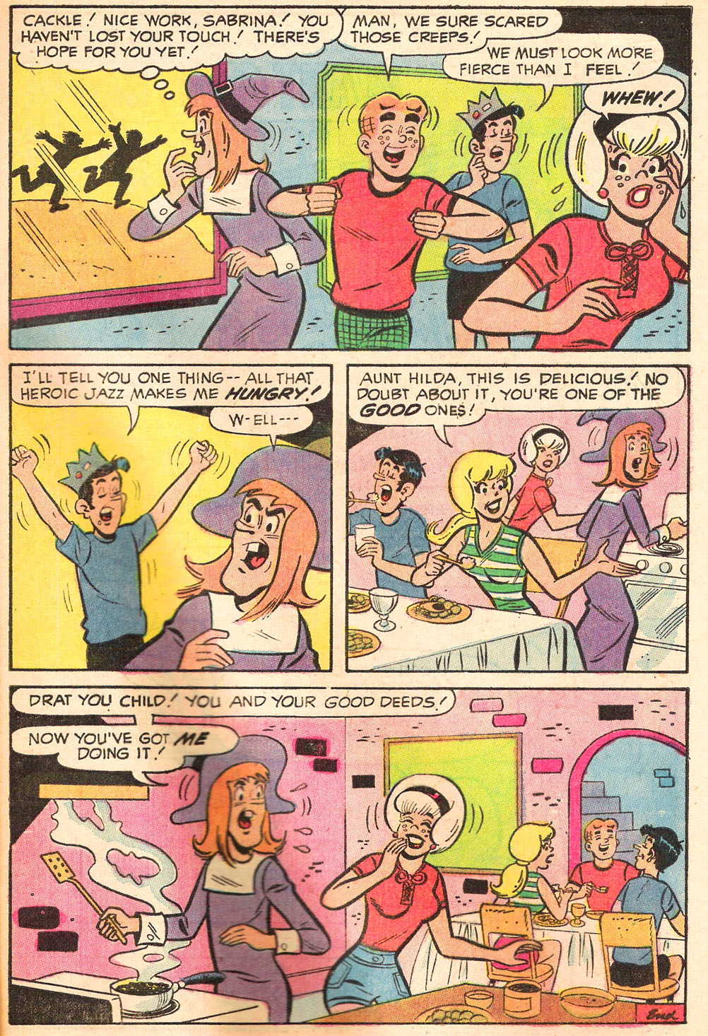 Read online Sabrina The Teenage Witch (1971) comic -  Issue #4 - 38