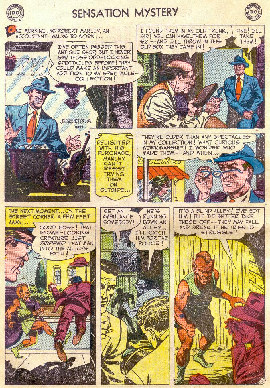 Read online Sensation (Mystery) Comics comic -  Issue #110 - 14