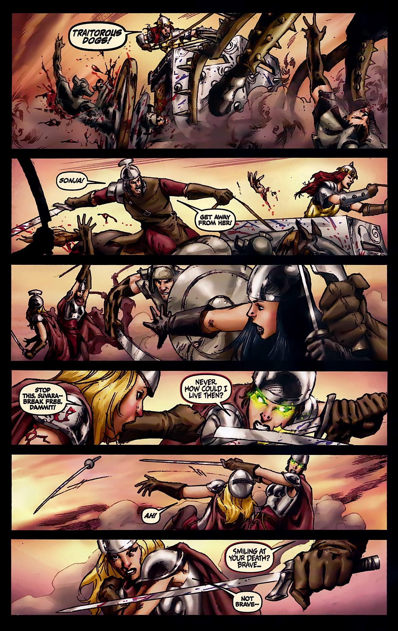 Read online Queen Sonja comic -  Issue #5 - 19