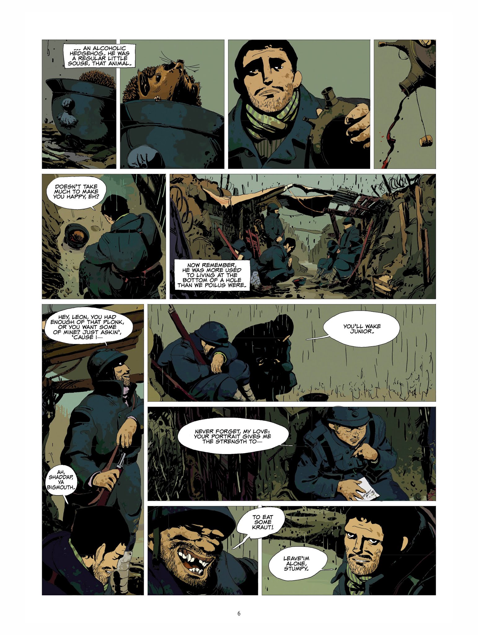 Read online Of Blood and Gold comic -  Issue #1 - 6