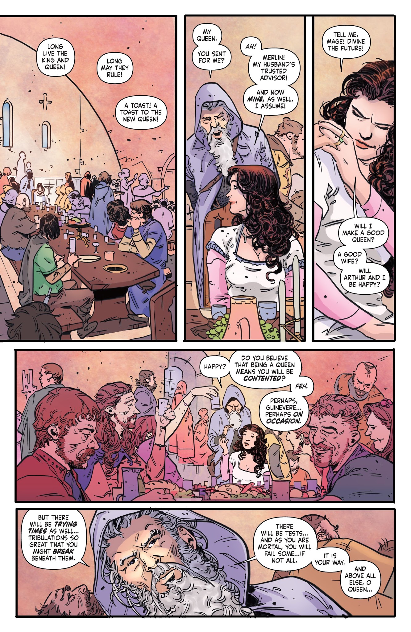 Read online Unholy Grail comic -  Issue #3 - 7