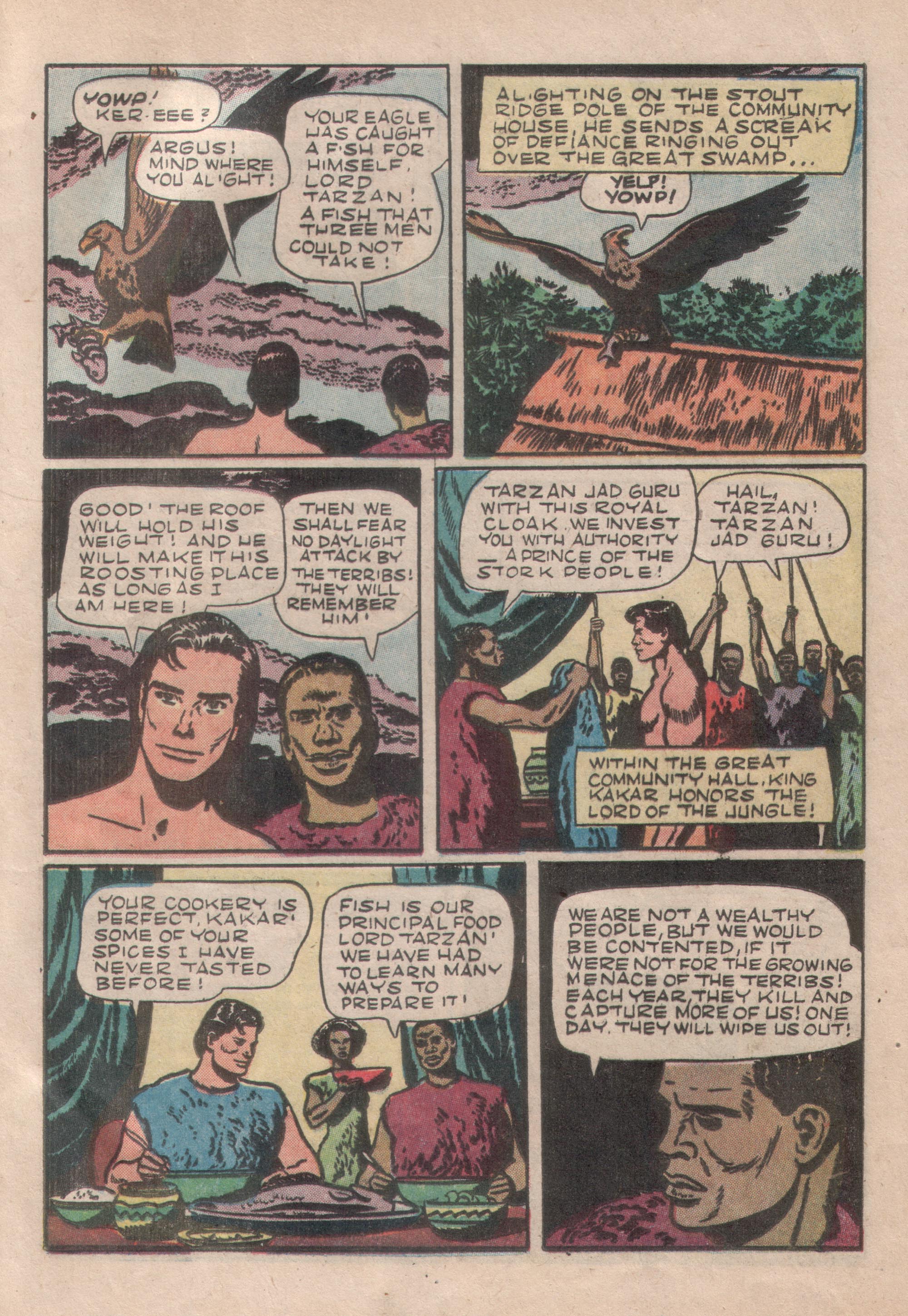 Read online Tarzan (1948) comic -  Issue #42 - 9