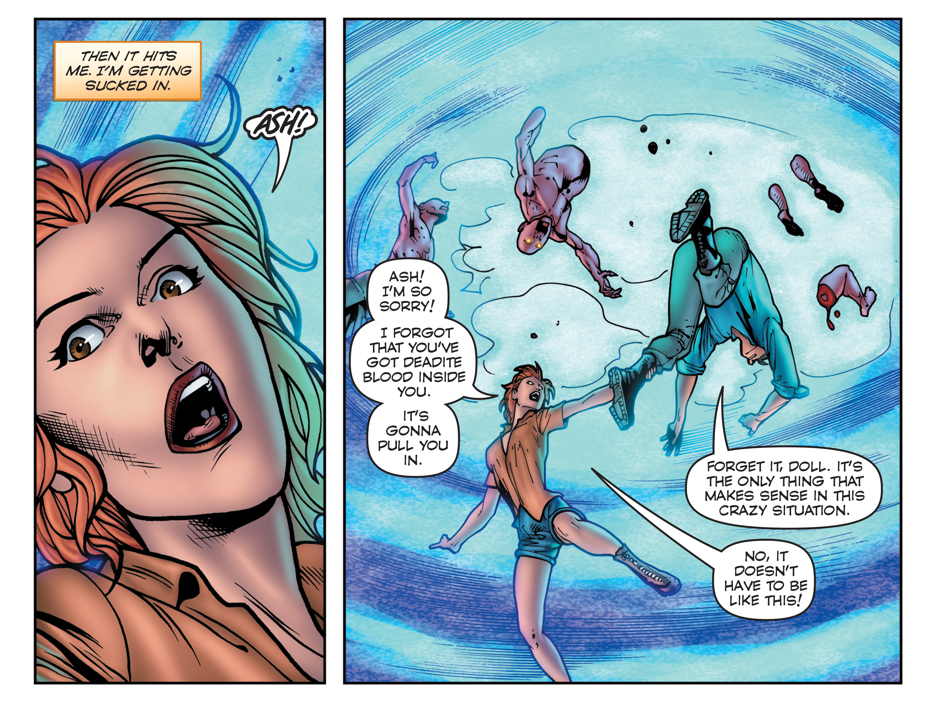 Read online Evil Dead 2: Cradle of the Damned comic -  Issue #2 - 21
