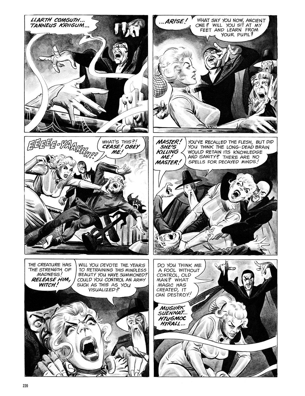 Read online Eerie Archives comic -  Issue # TPB 1 - 221