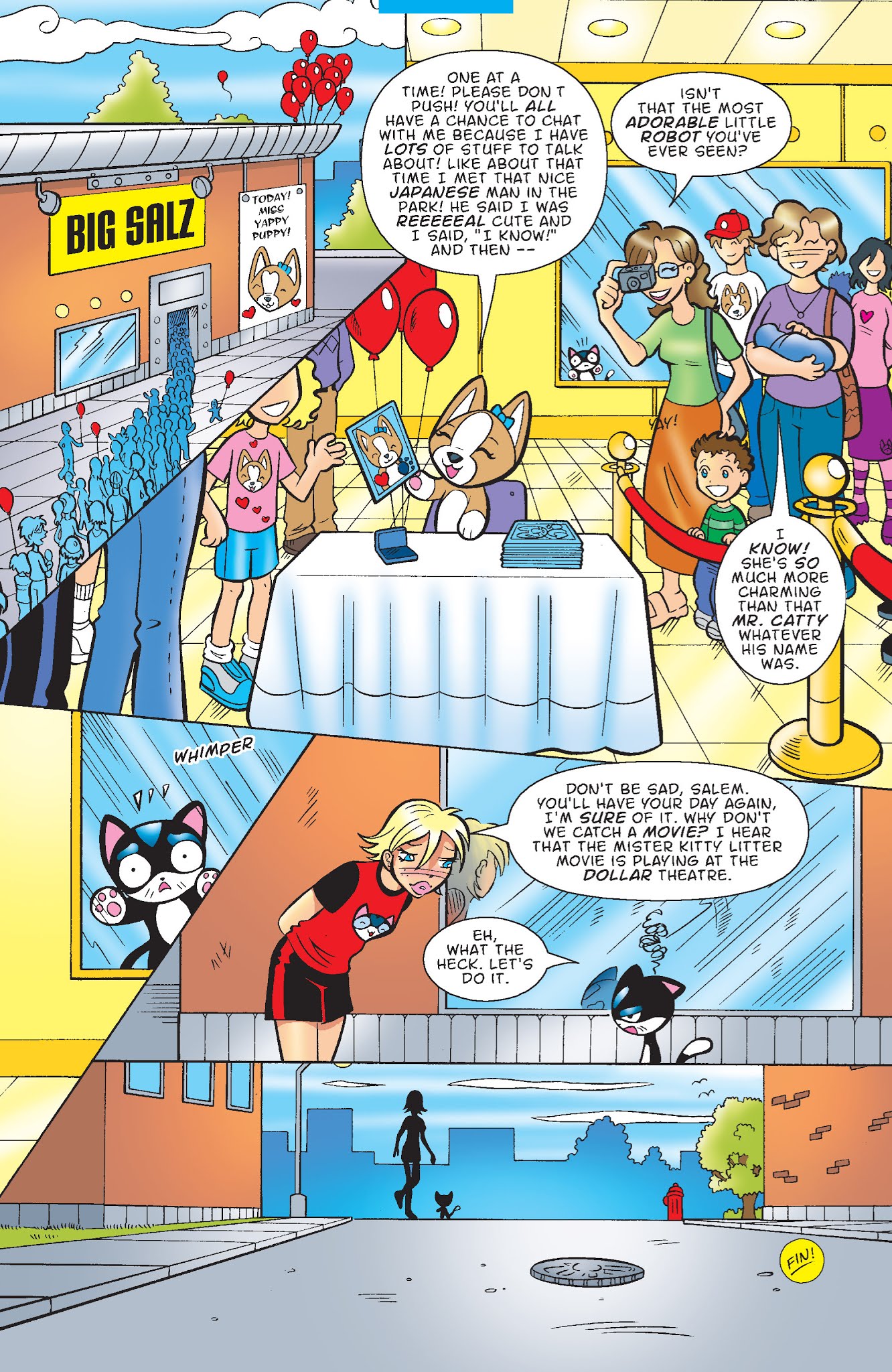 Read online Sabrina the Teenage Witch (2000) comic -  Issue #66 - 22