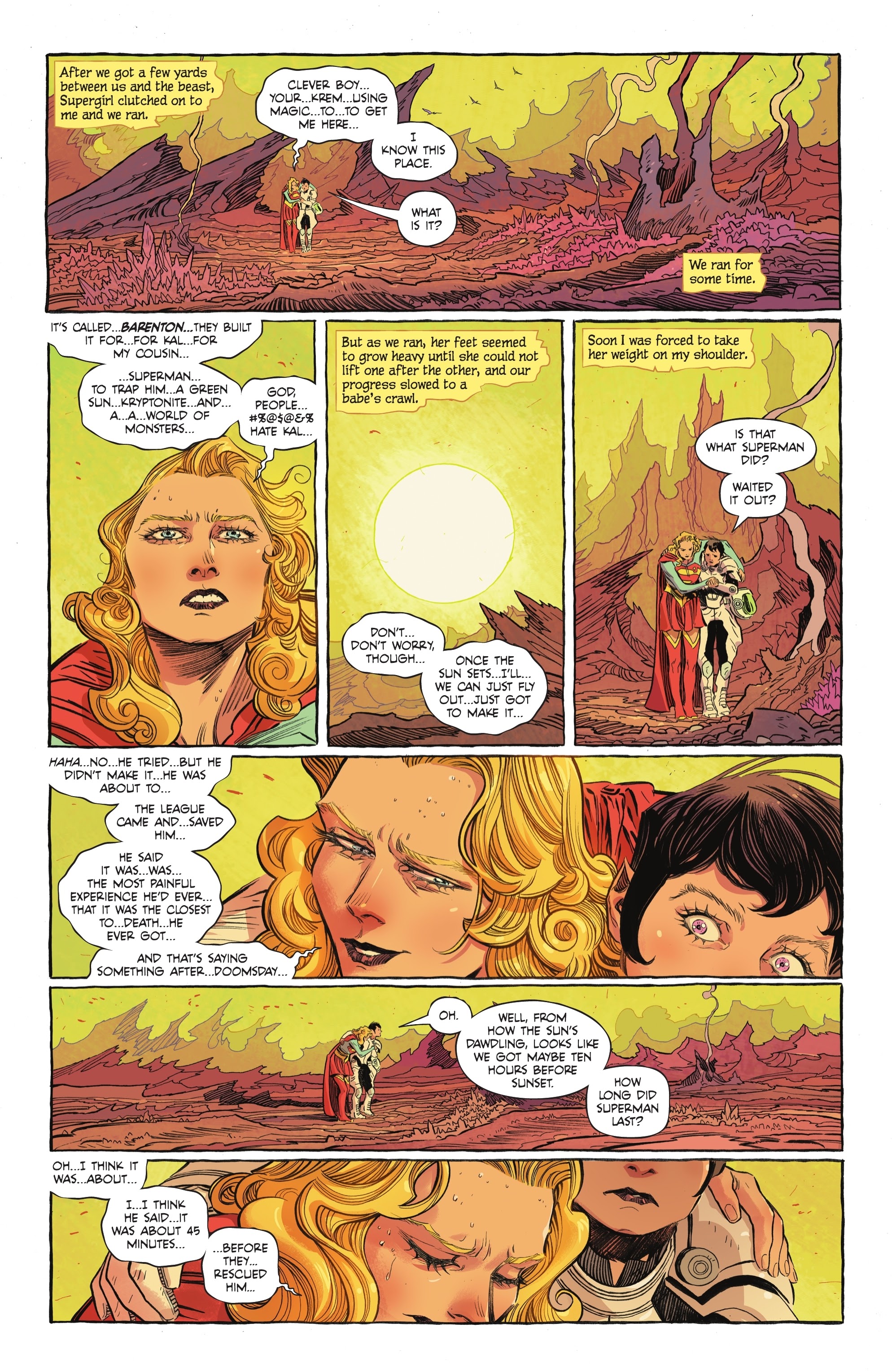 Read online Supergirl: Woman of Tomorrow comic -  Issue #5 - 8