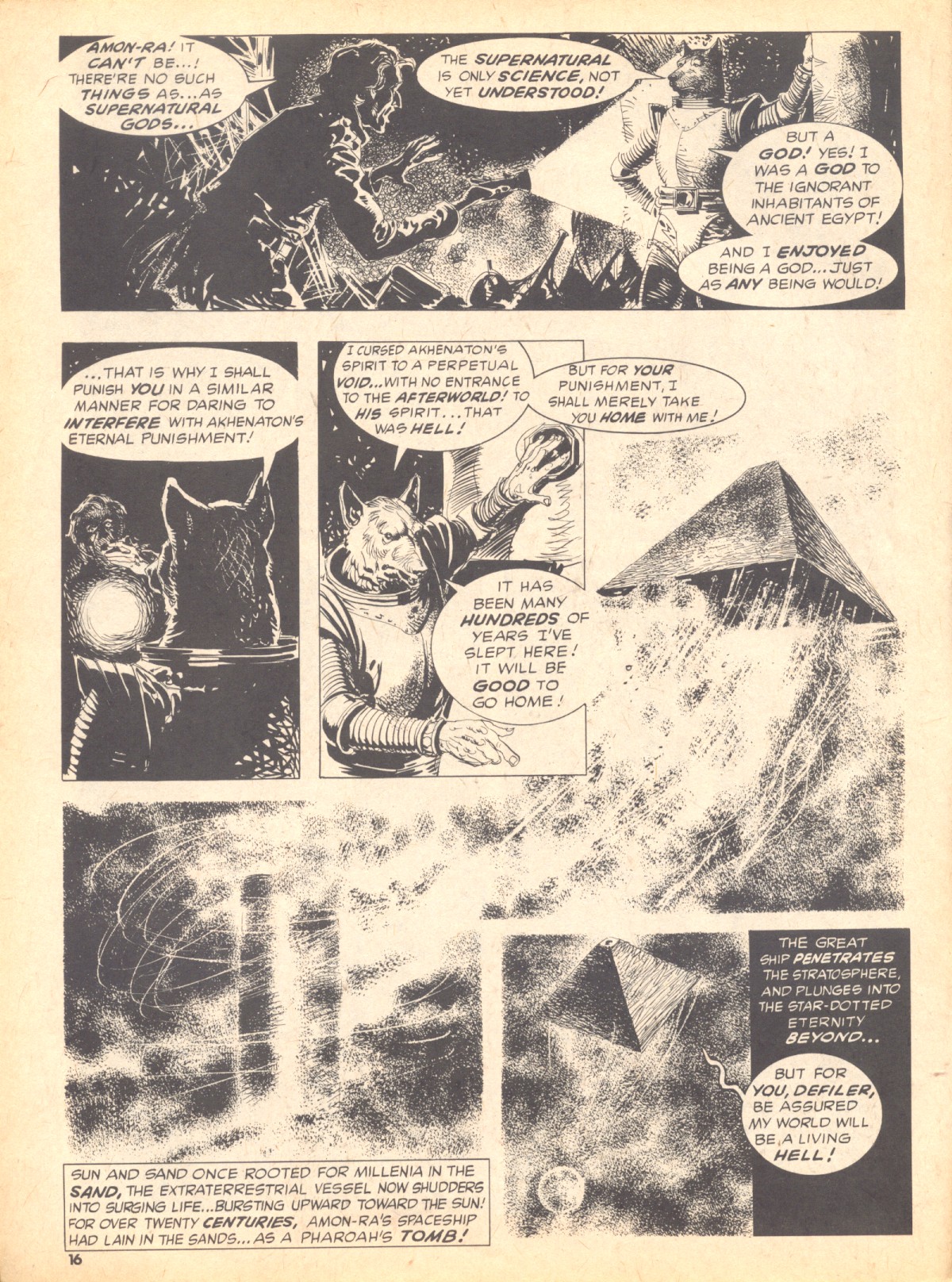 Read online Creepy (1964) comic -  Issue #66 - 16