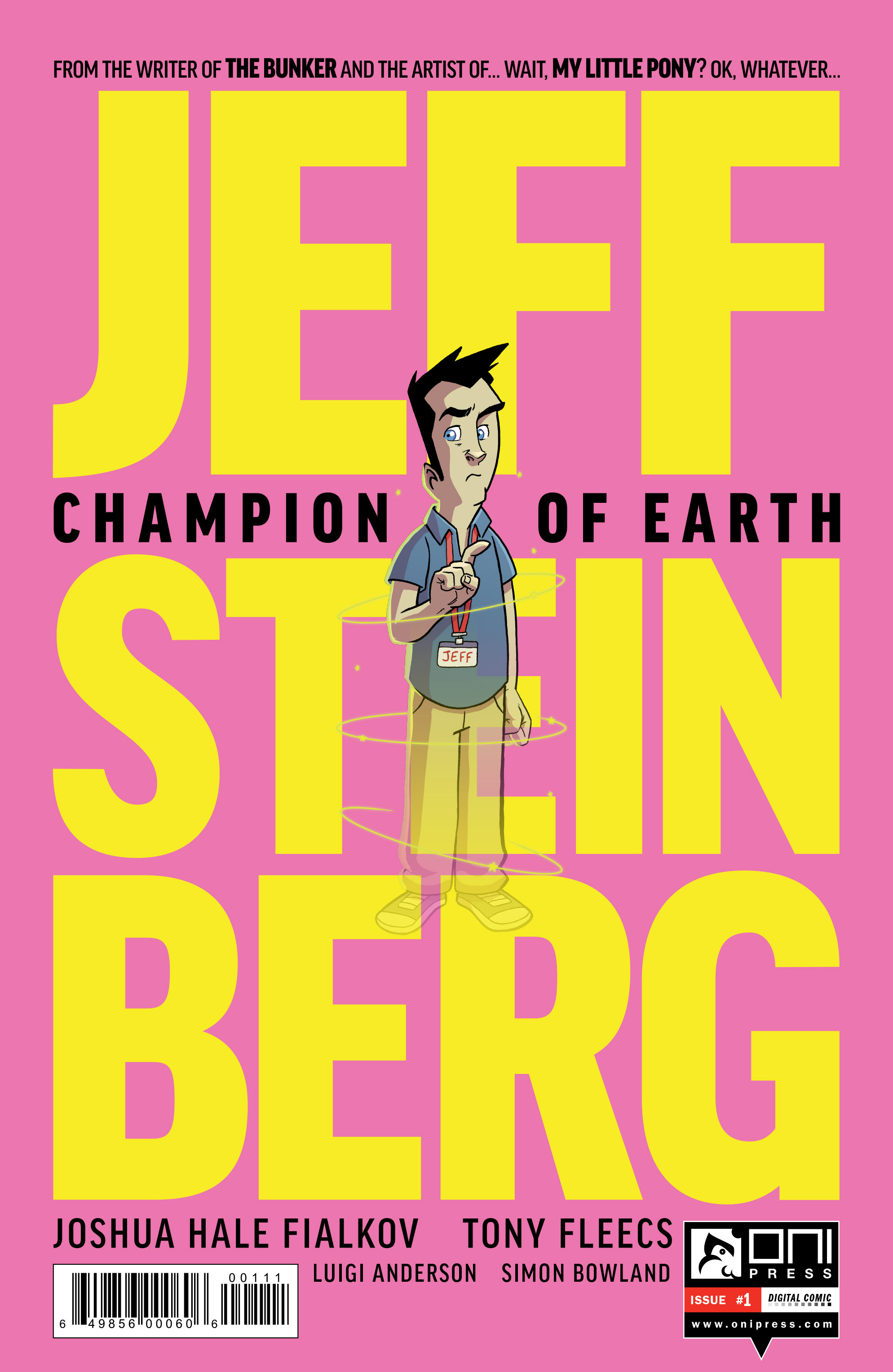 Jeff Steinberg Champion of Earth Issue #1 #1 - English 1