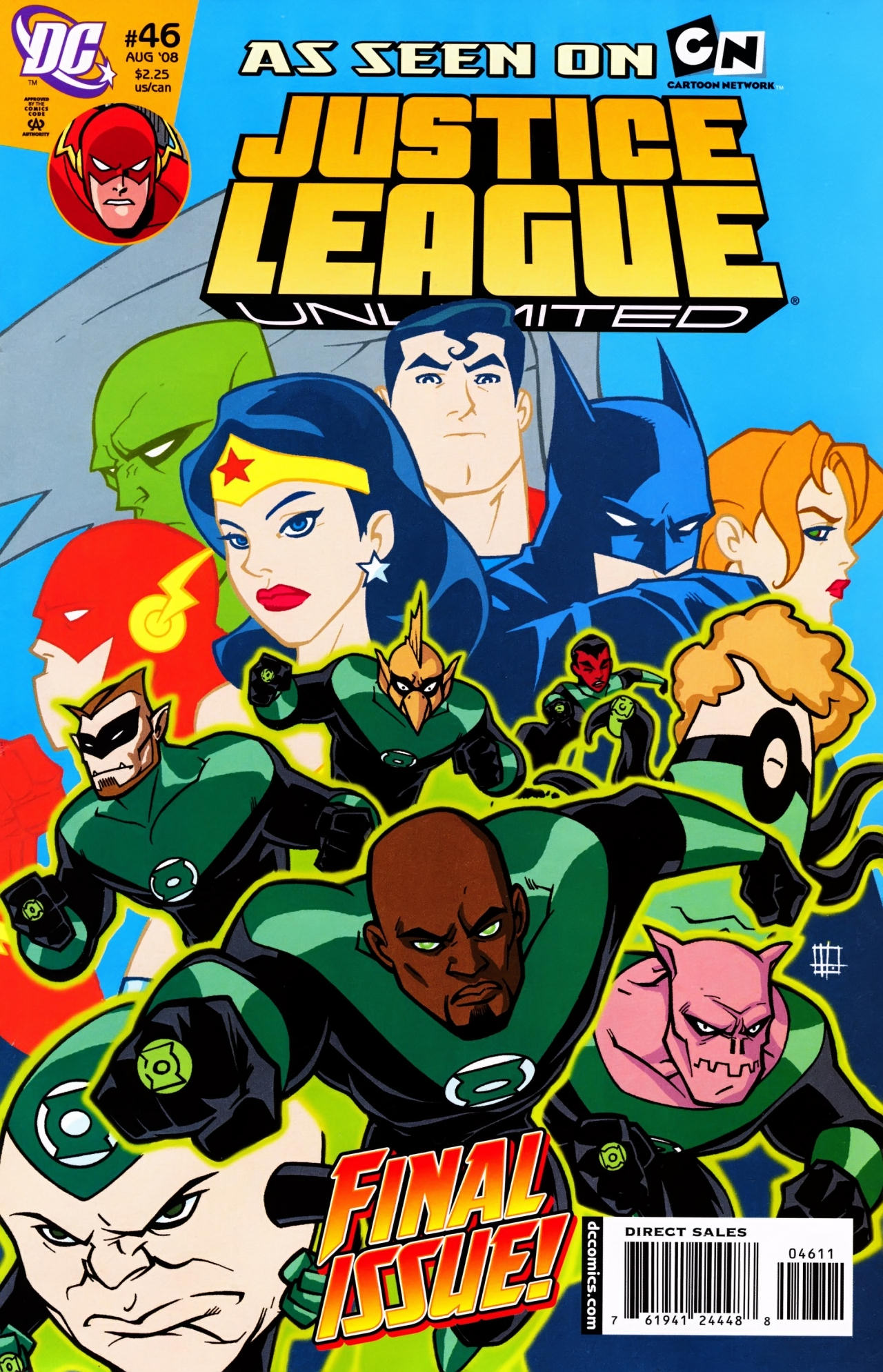 Read online Justice League Unlimited comic -  Issue #46 - 1