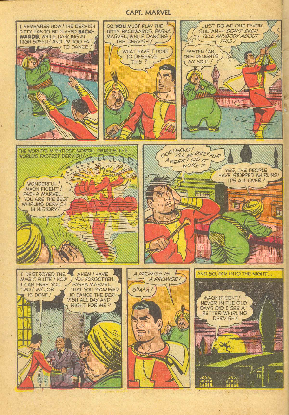 Read online Captain Marvel Adventures comic -  Issue #132 - 34