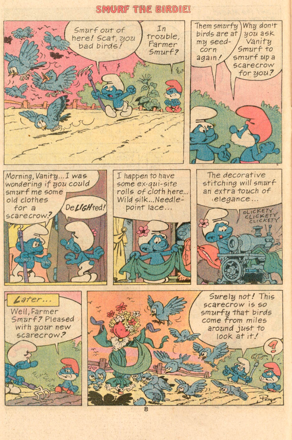 Read online Smurfs comic -  Issue #2 - 8