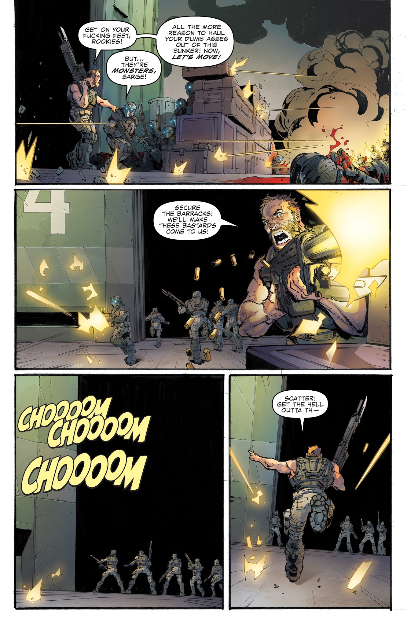 Read online Gears of War: The Rise of RAAM comic -  Issue #4 - 11