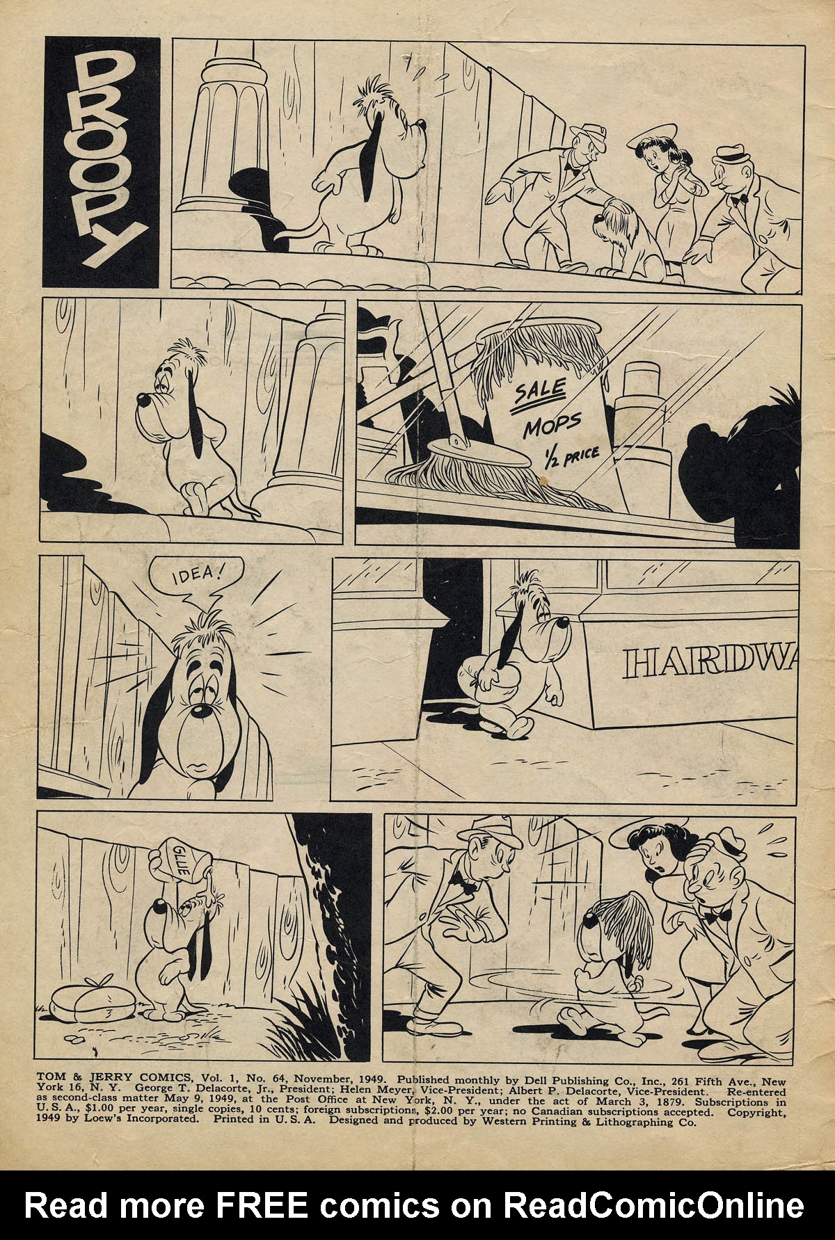 Read online Tom & Jerry Comics comic -  Issue #64 - 3