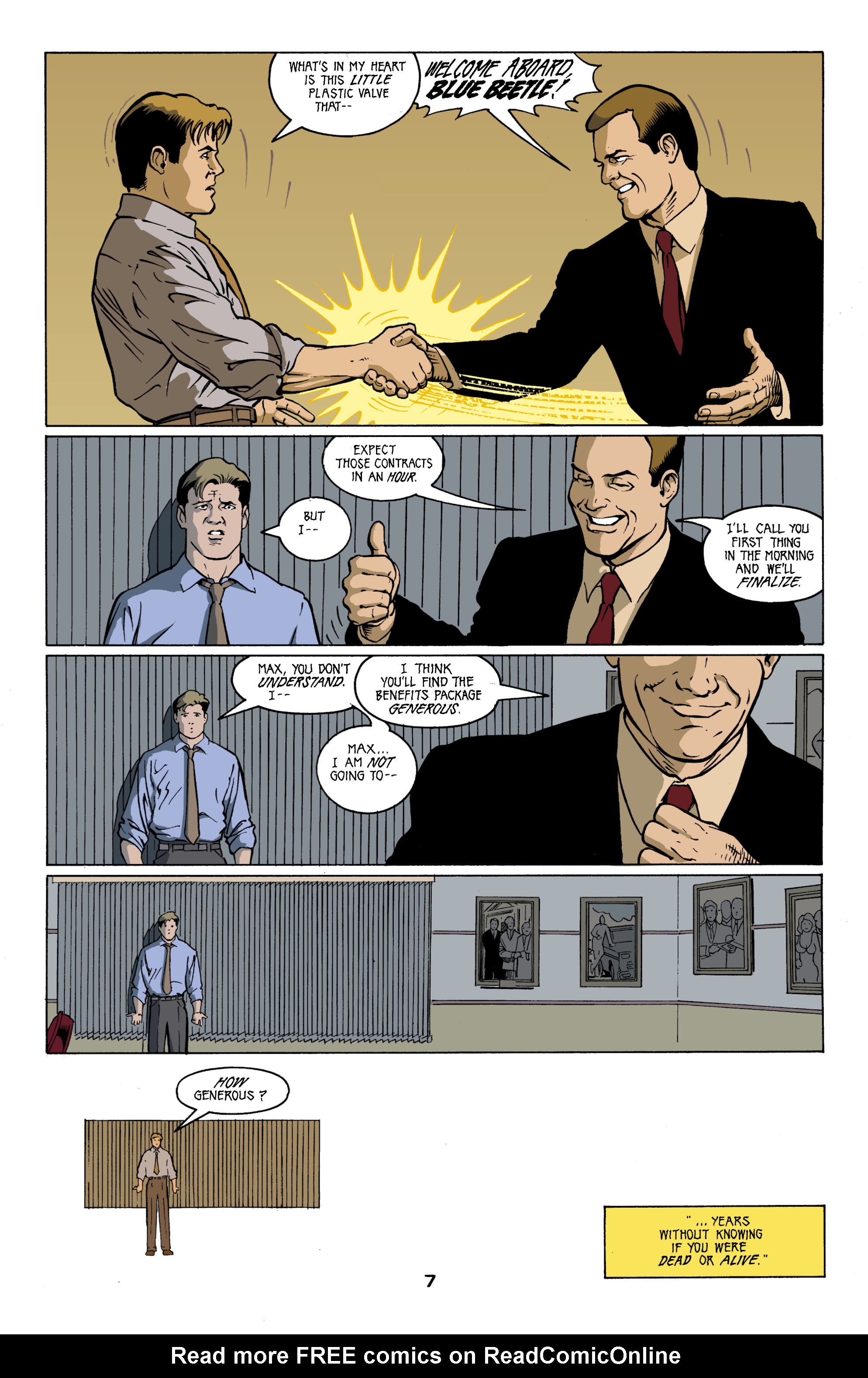 Read online Formerly Known as the Justice League comic -  Issue #1 - 8