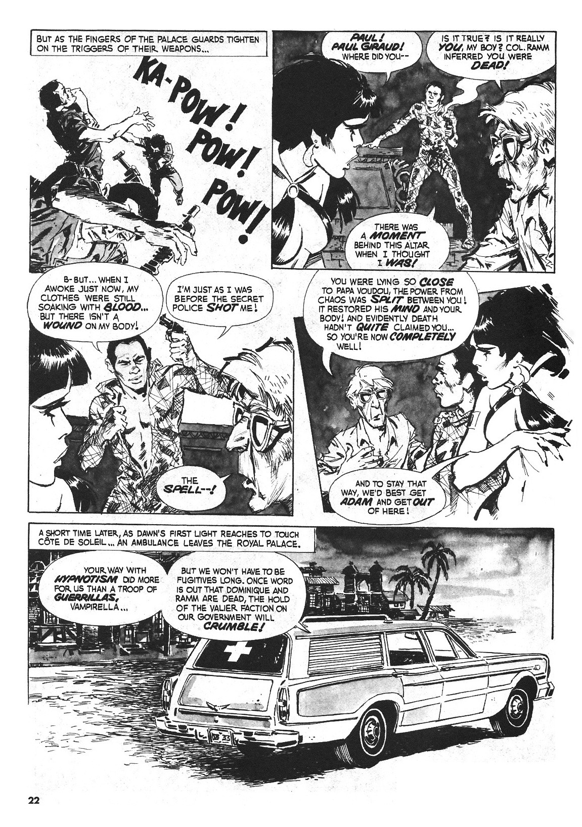 Read online Vampirella (1969) comic -  Issue #55 - 22