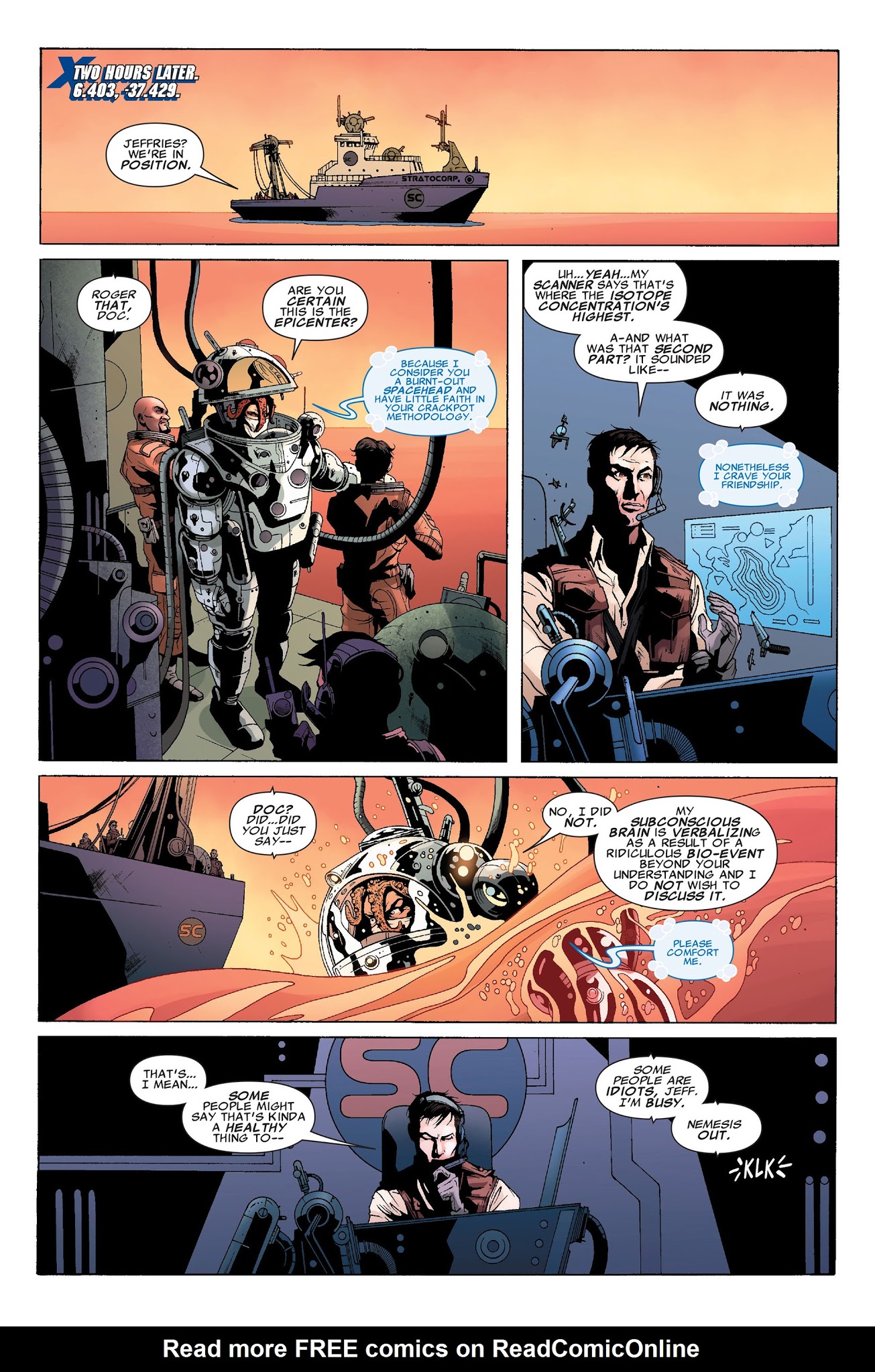 Read online X-Club comic -  Issue #2 - 9