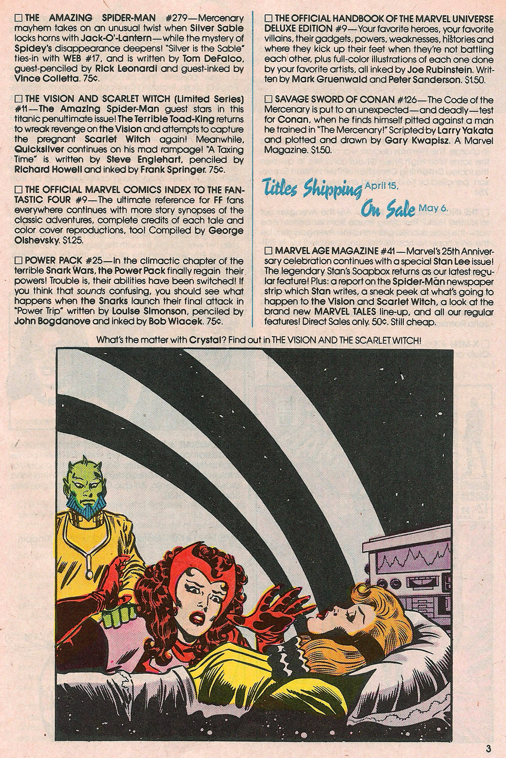 Read online Marvel Age comic -  Issue #40 - 5