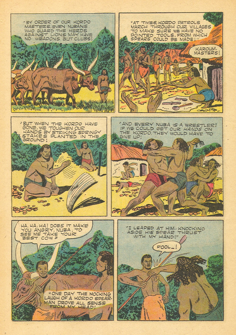 Read online Tarzan (1948) comic -  Issue #67 - 8