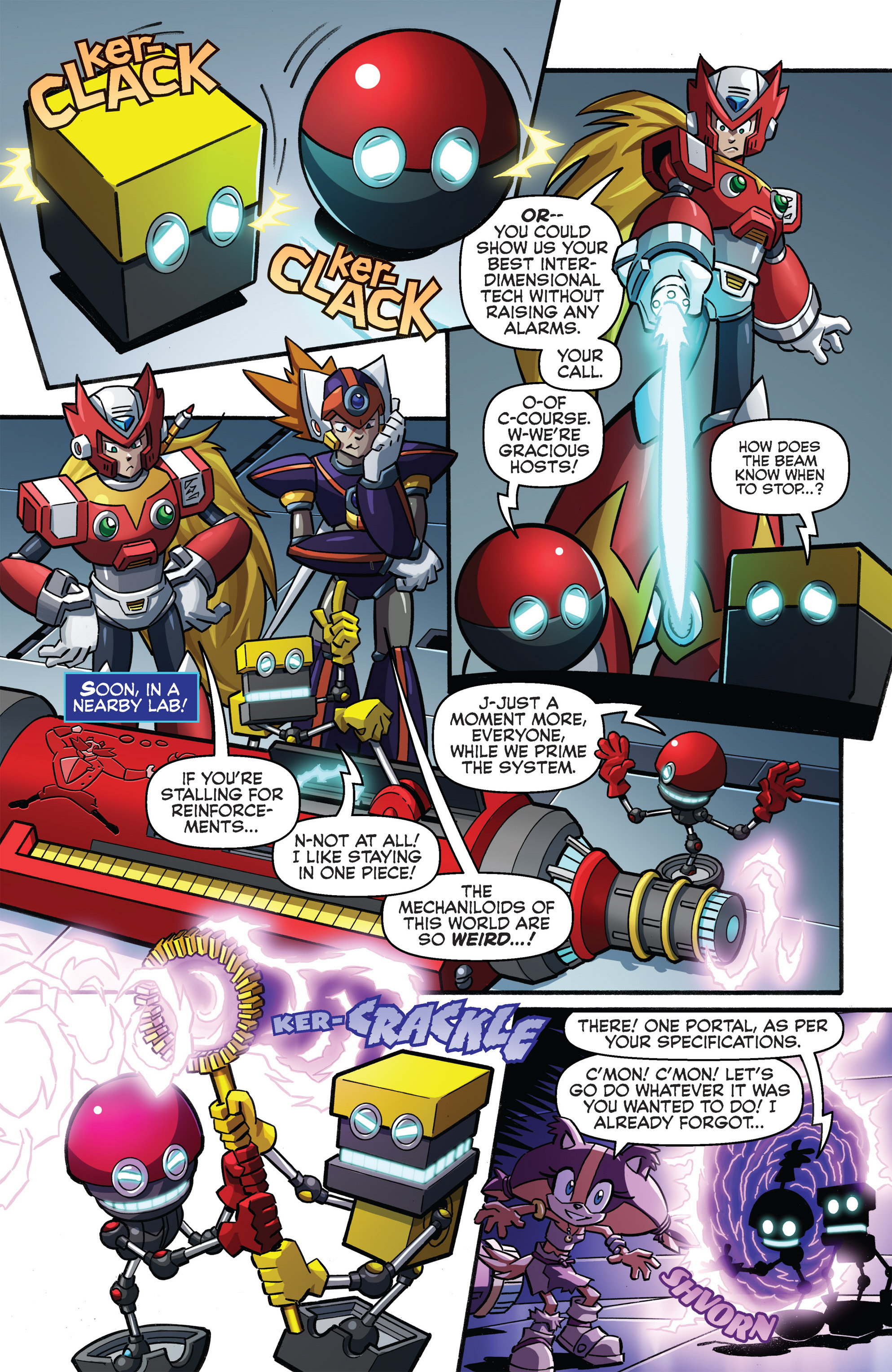 Read online Sonic Boom comic -  Issue #8 - 9