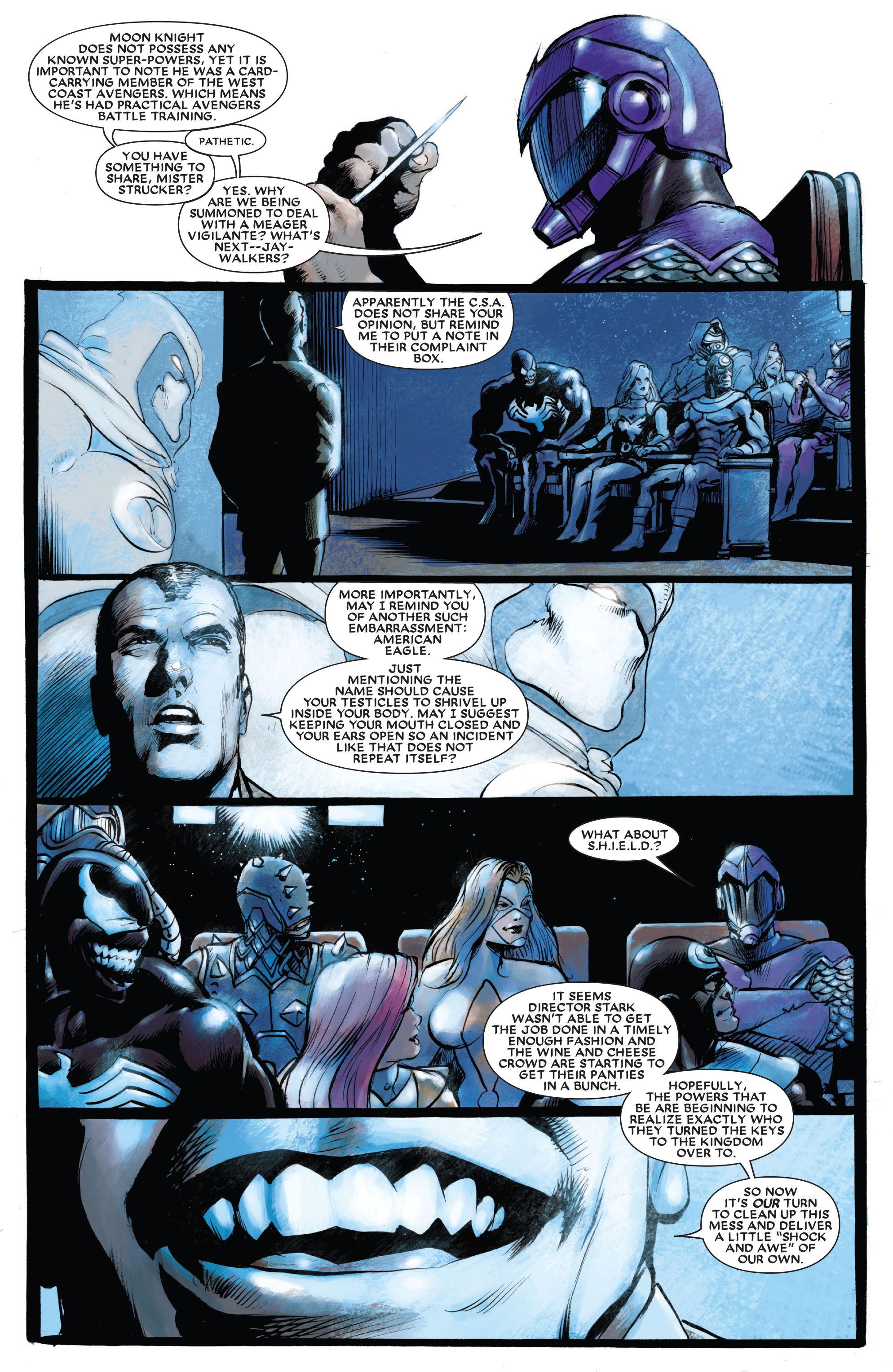 Read online Moon Knight by Huston, Benson & Hurwitz Omnibus comic -  Issue # TPB (Part 6) - 92
