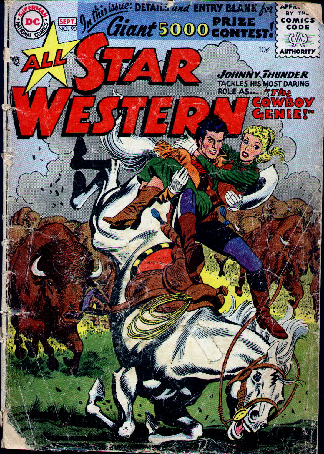 Read online All-Star Western (1951) comic -  Issue #90 - 1