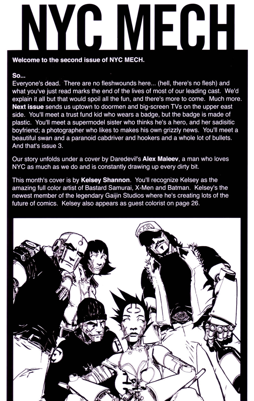 Read online NYC Mech comic -  Issue #2 - 29