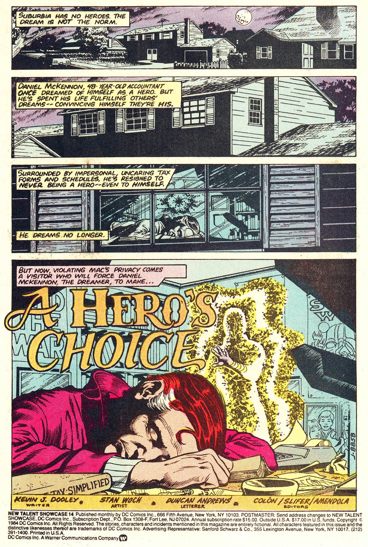 Read online The New Talent Showcase comic -  Issue #14 - 3