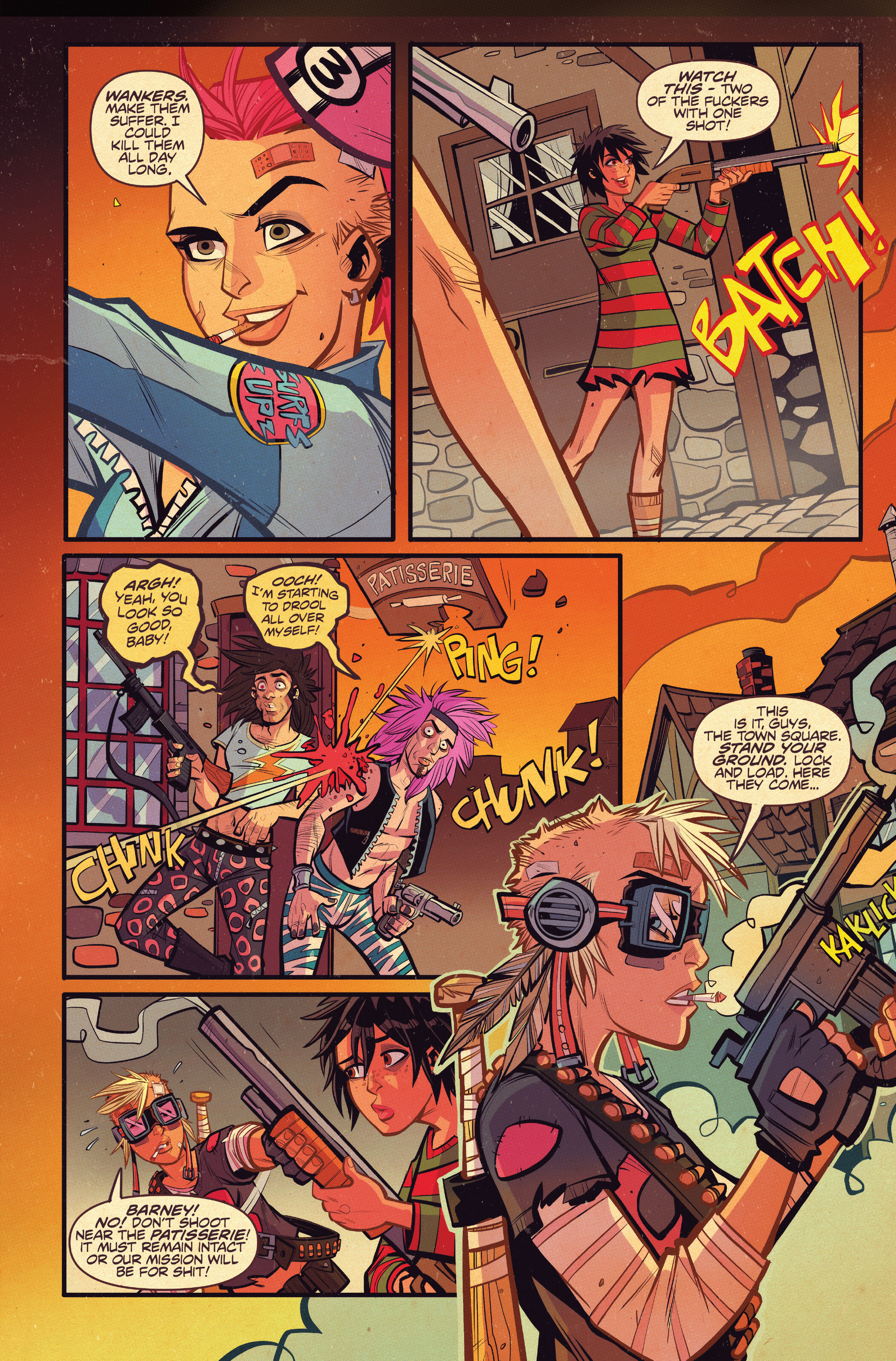 Read online Tank Girl: Two Girls, One Tank comic -  Issue #3 - 7