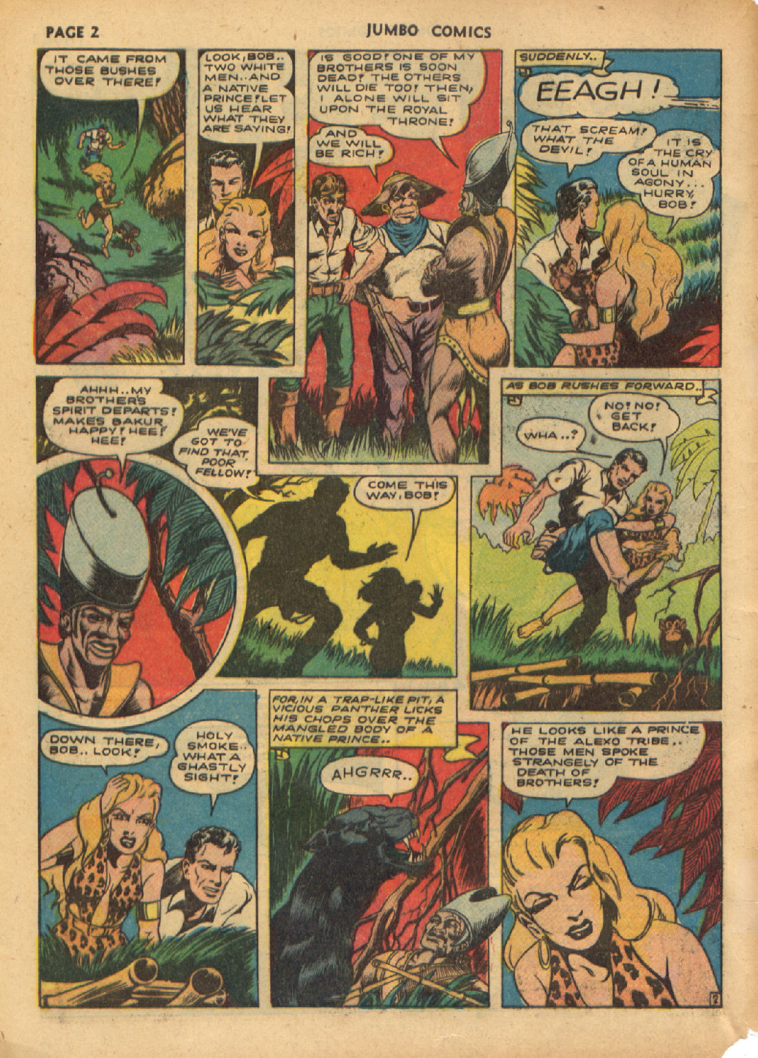 Read online Jumbo Comics comic -  Issue #45 - 4