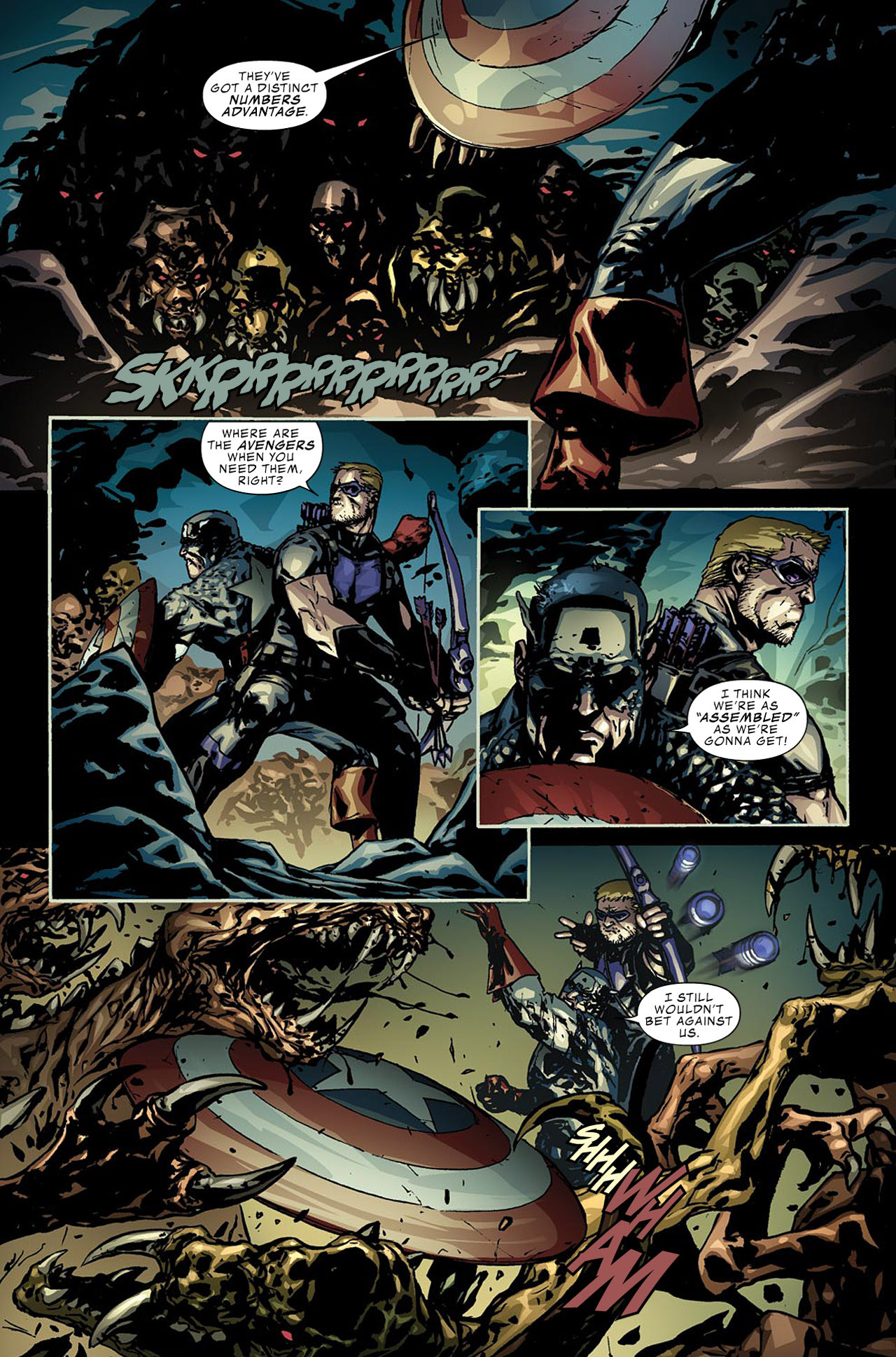Read online Captain America And Hawkeye comic -  Issue #630 - 4
