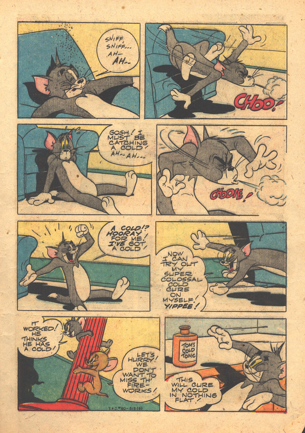 Read online Tom & Jerry Comics comic -  Issue #80 - 11