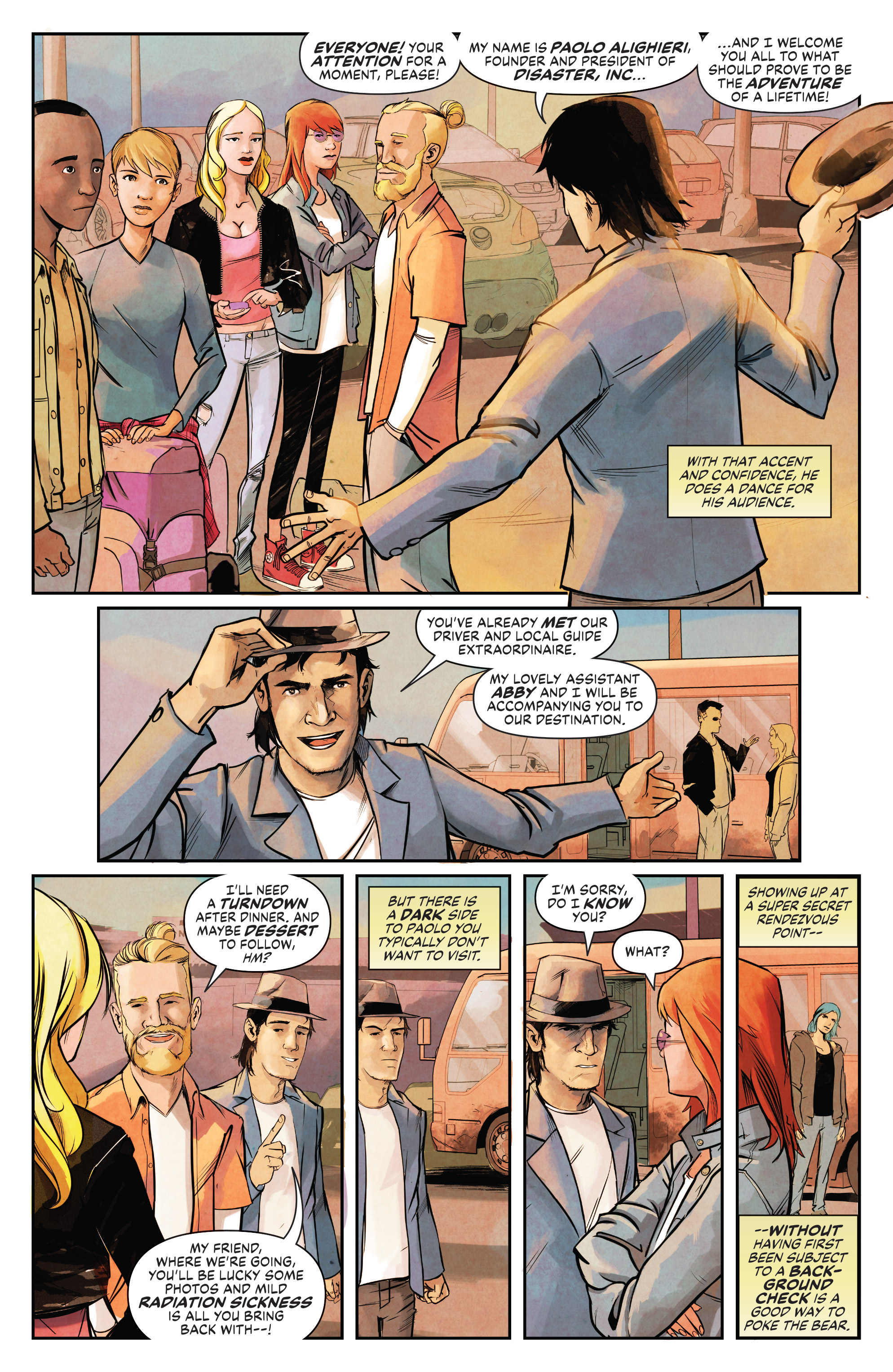 Read online Disaster Inc. comic -  Issue #1 - 16