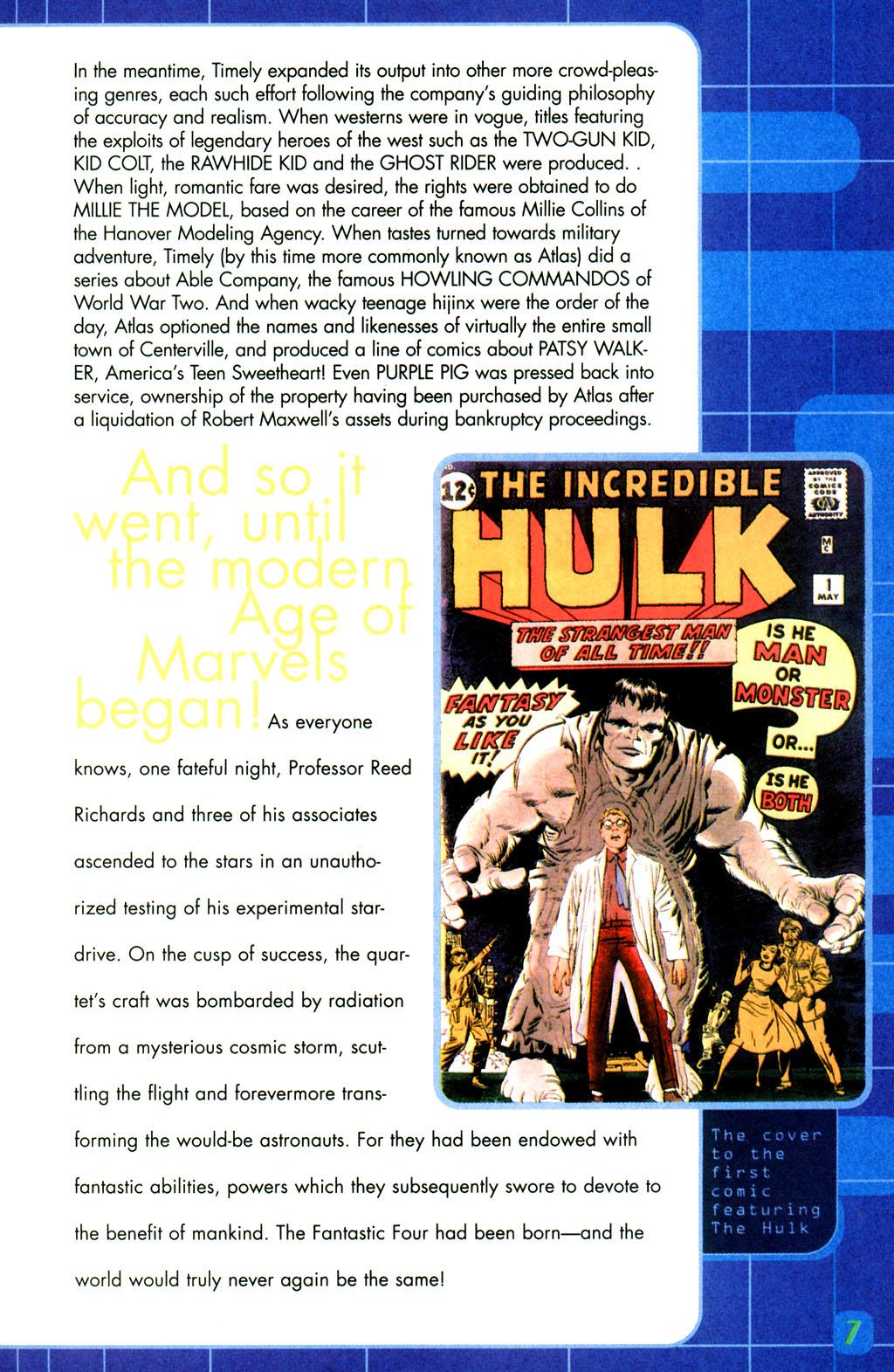 Read online The History of Marvels Comics comic -  Issue # Full - 9
