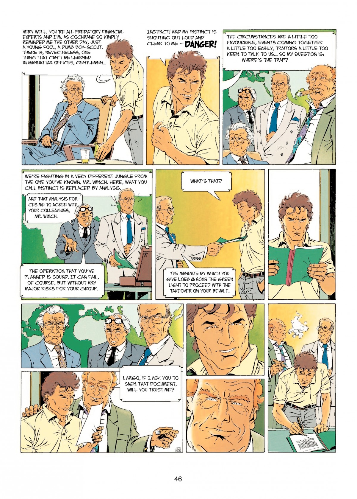 Read online Largo Winch comic -  Issue # TPB 2 - 46