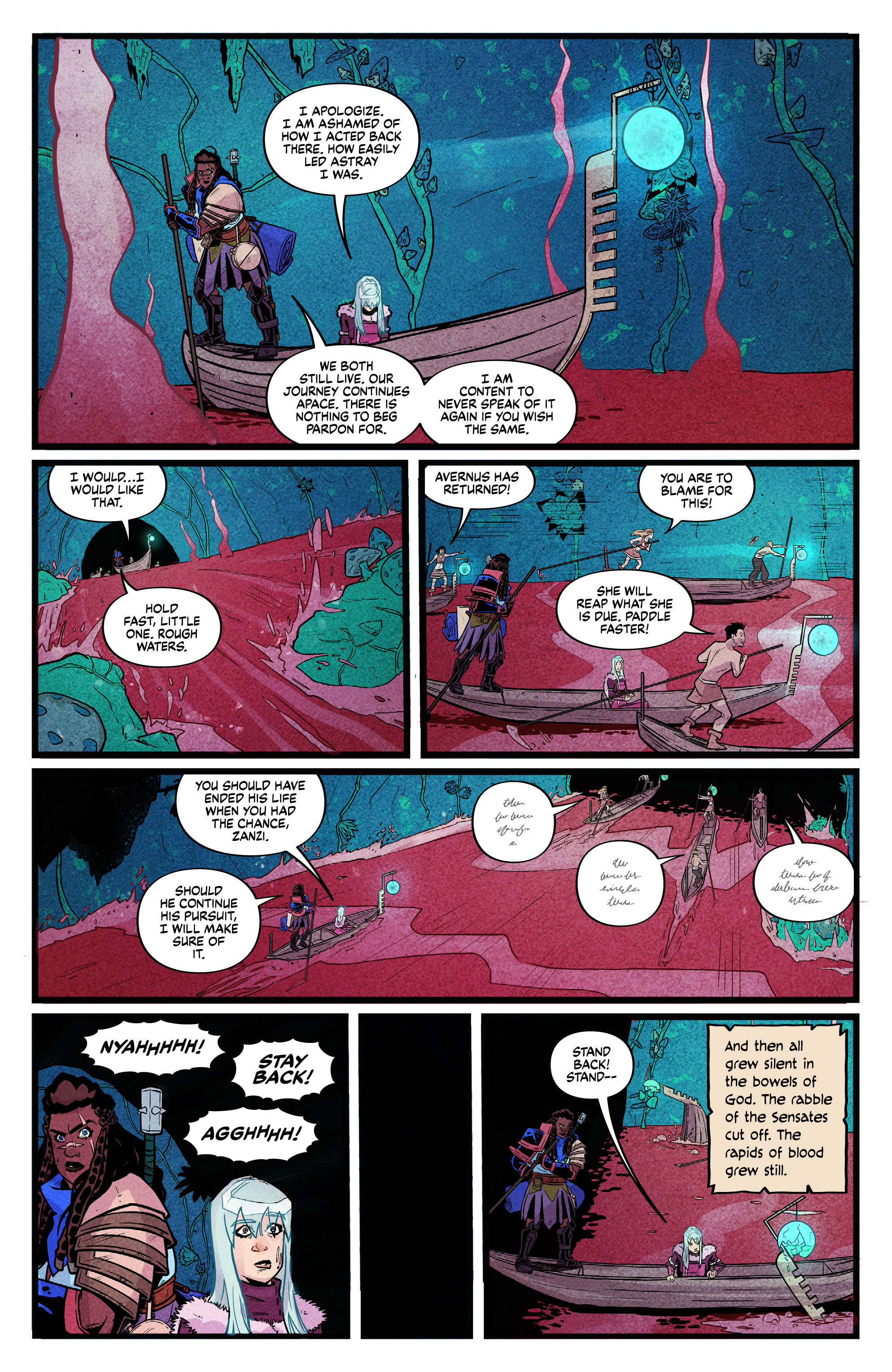 Read online Godfell comic -  Issue #3 - 27
