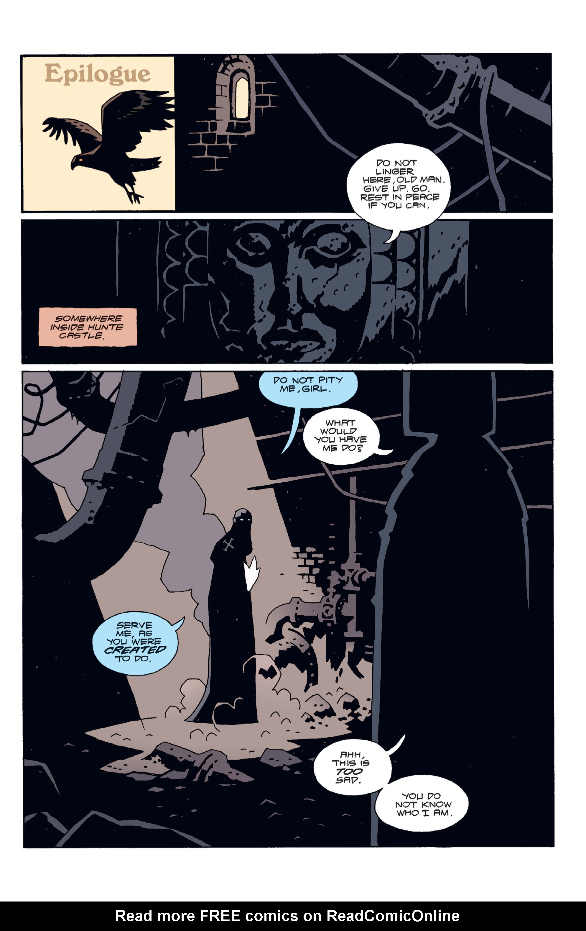 Read online Hellboy comic -  Issue #5 - 132