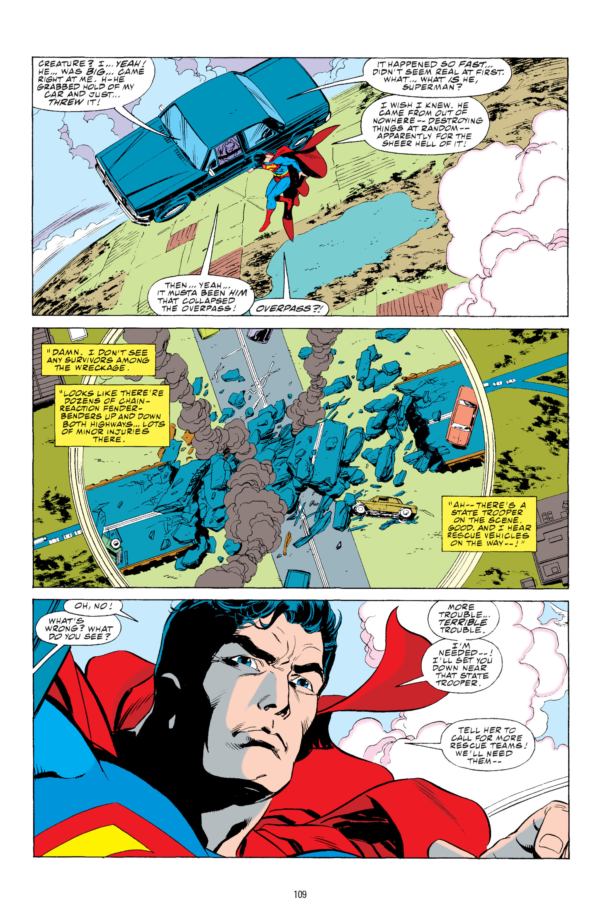 Read online Superman: The Death and Return of Superman Omnibus comic -  Issue # TPB (Part 2) - 1