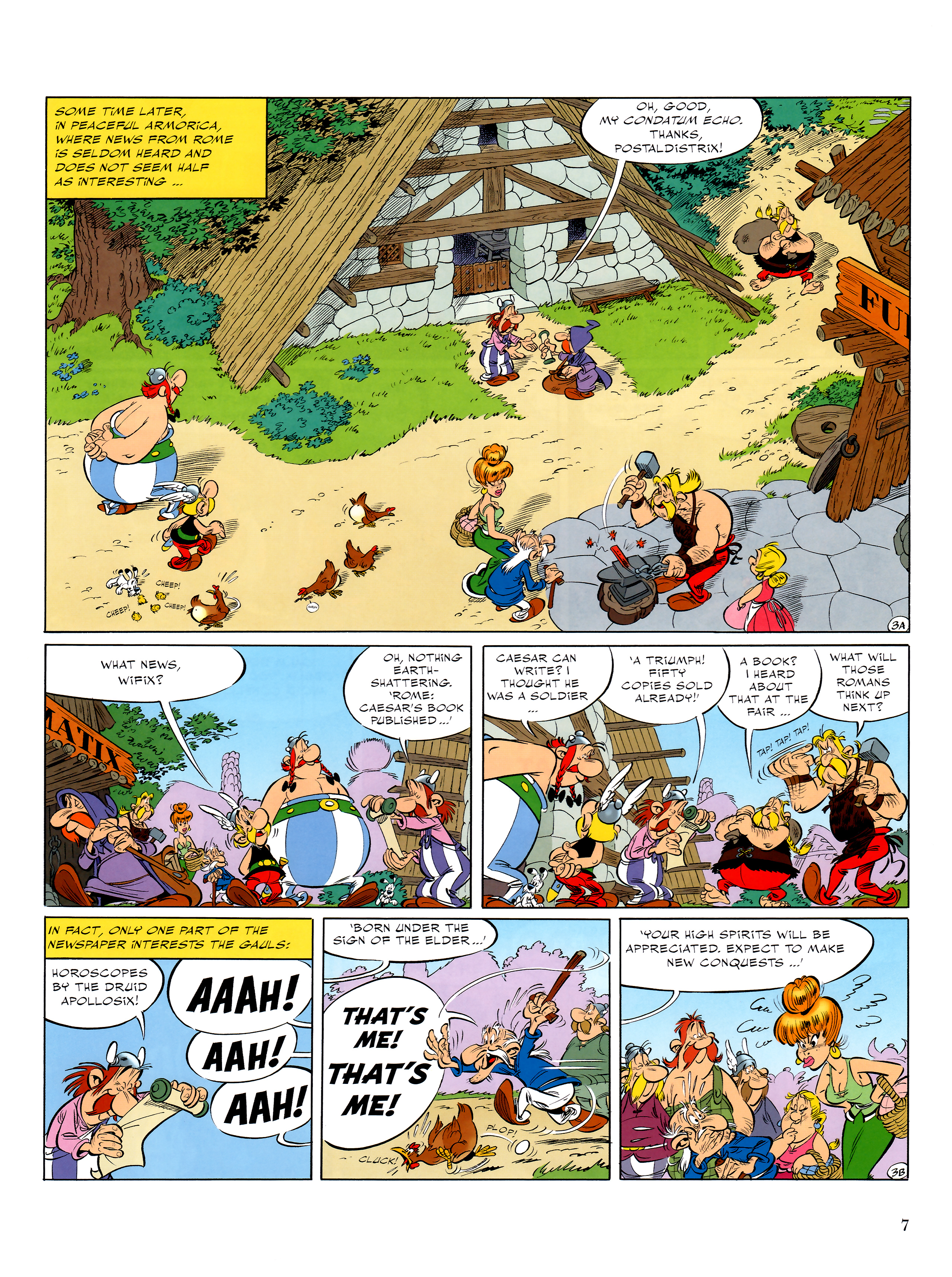 Read online Asterix comic -  Issue #36 - 8