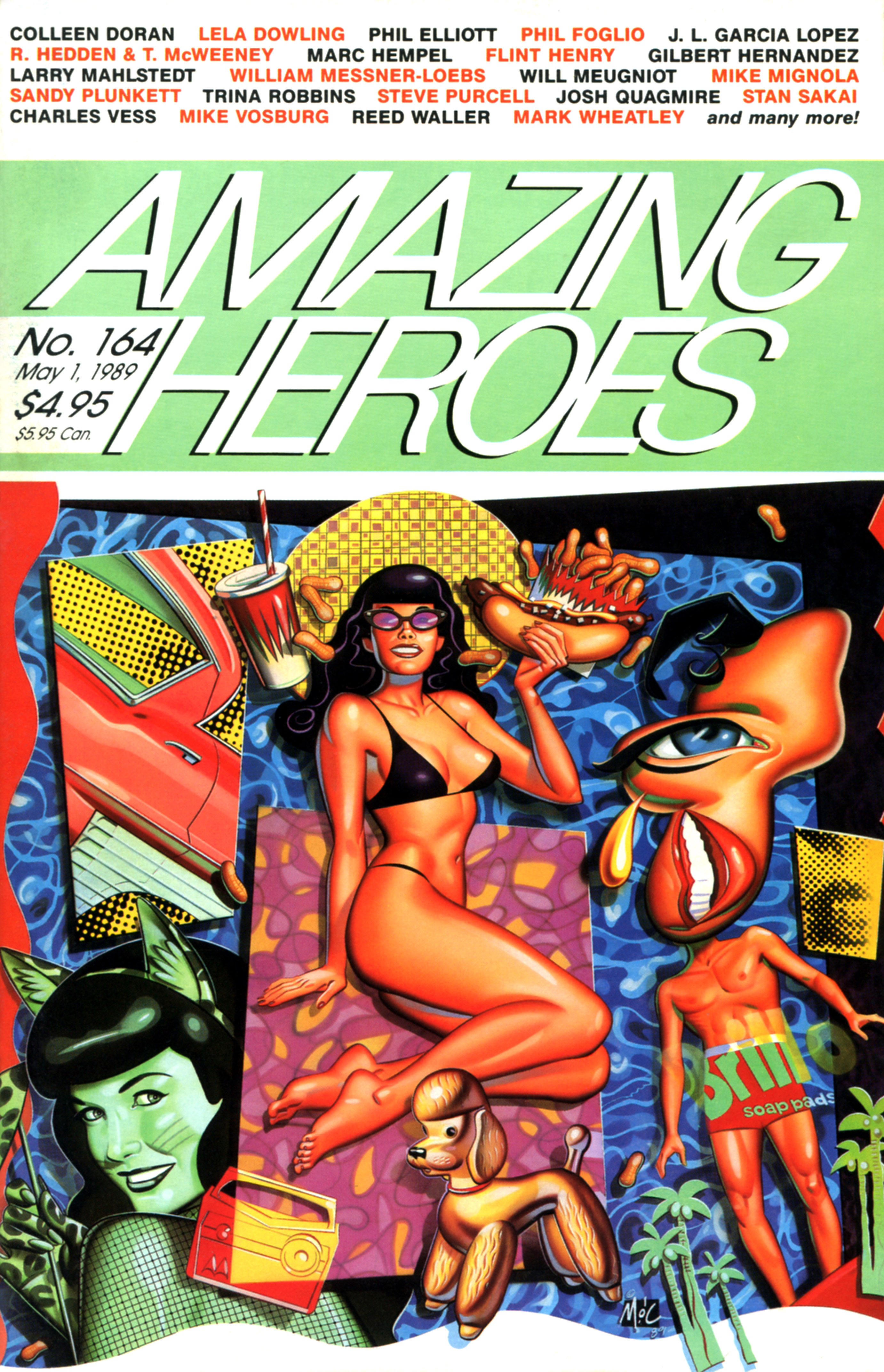 Read online Amazing Heroes comic -  Issue #164 - 1