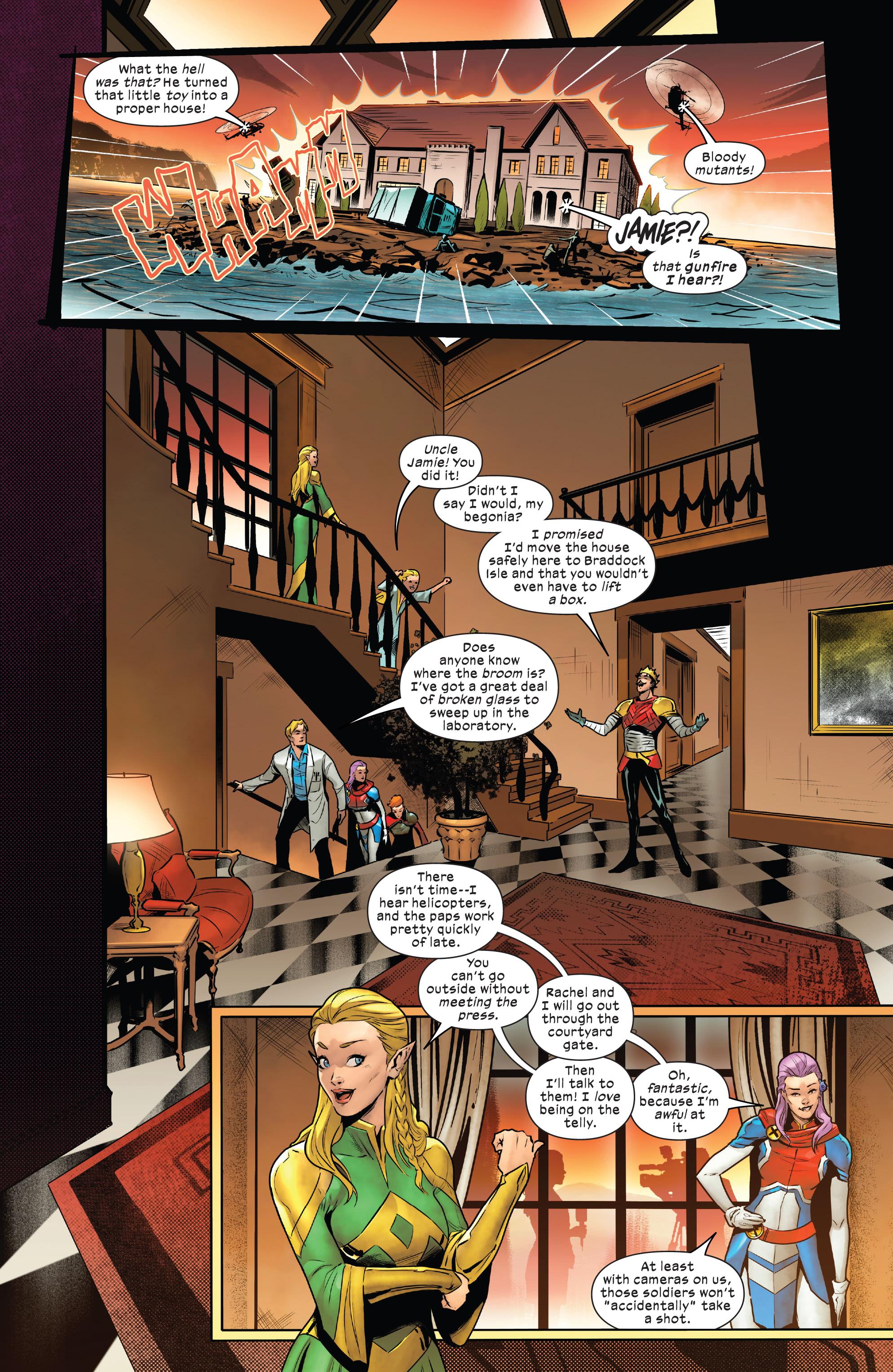 Read online Betsy Braddock: Captain Britain comic -  Issue #1 - 14