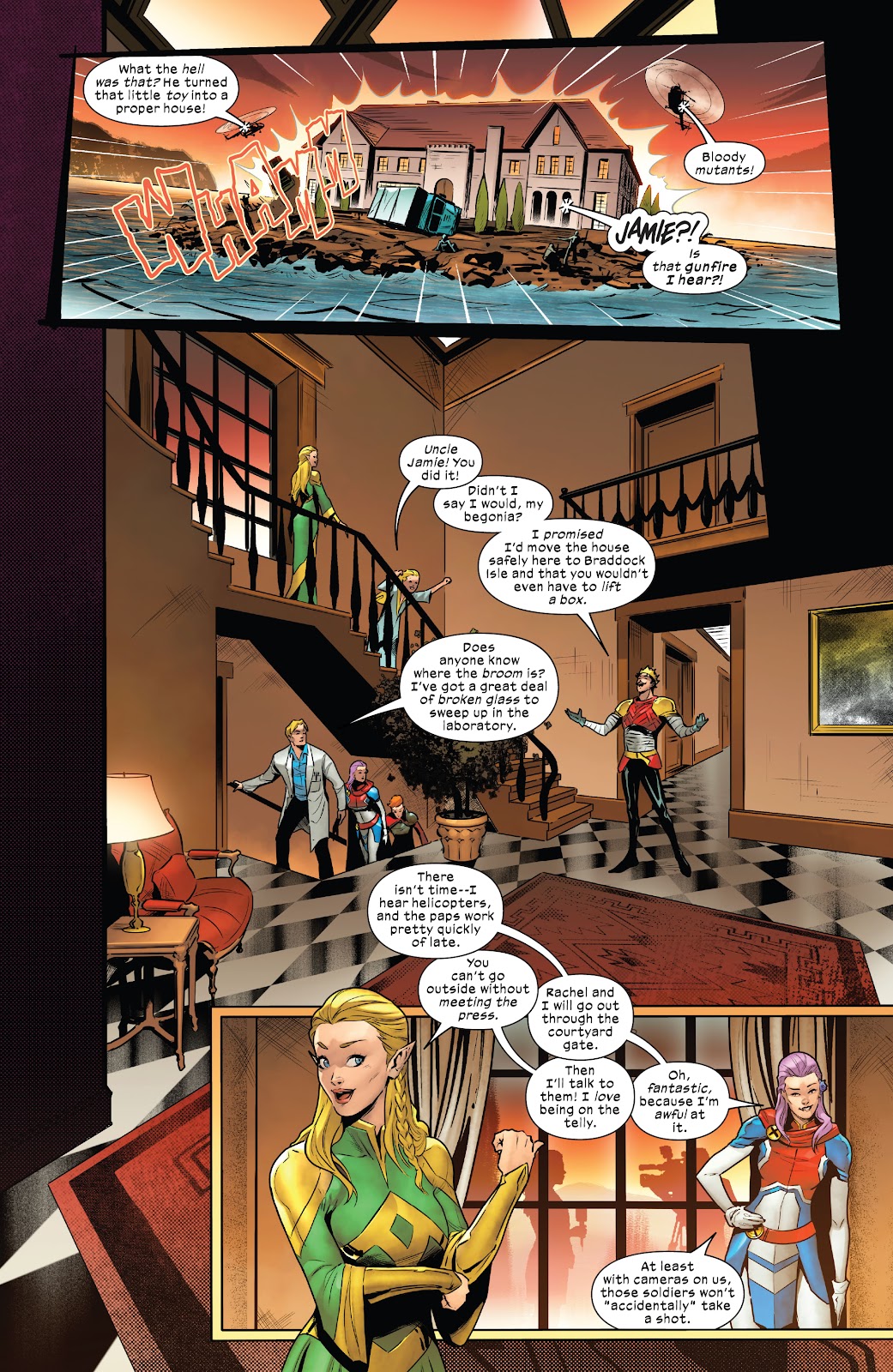 Betsy Braddock: Captain Britain issue 1 - Page 14