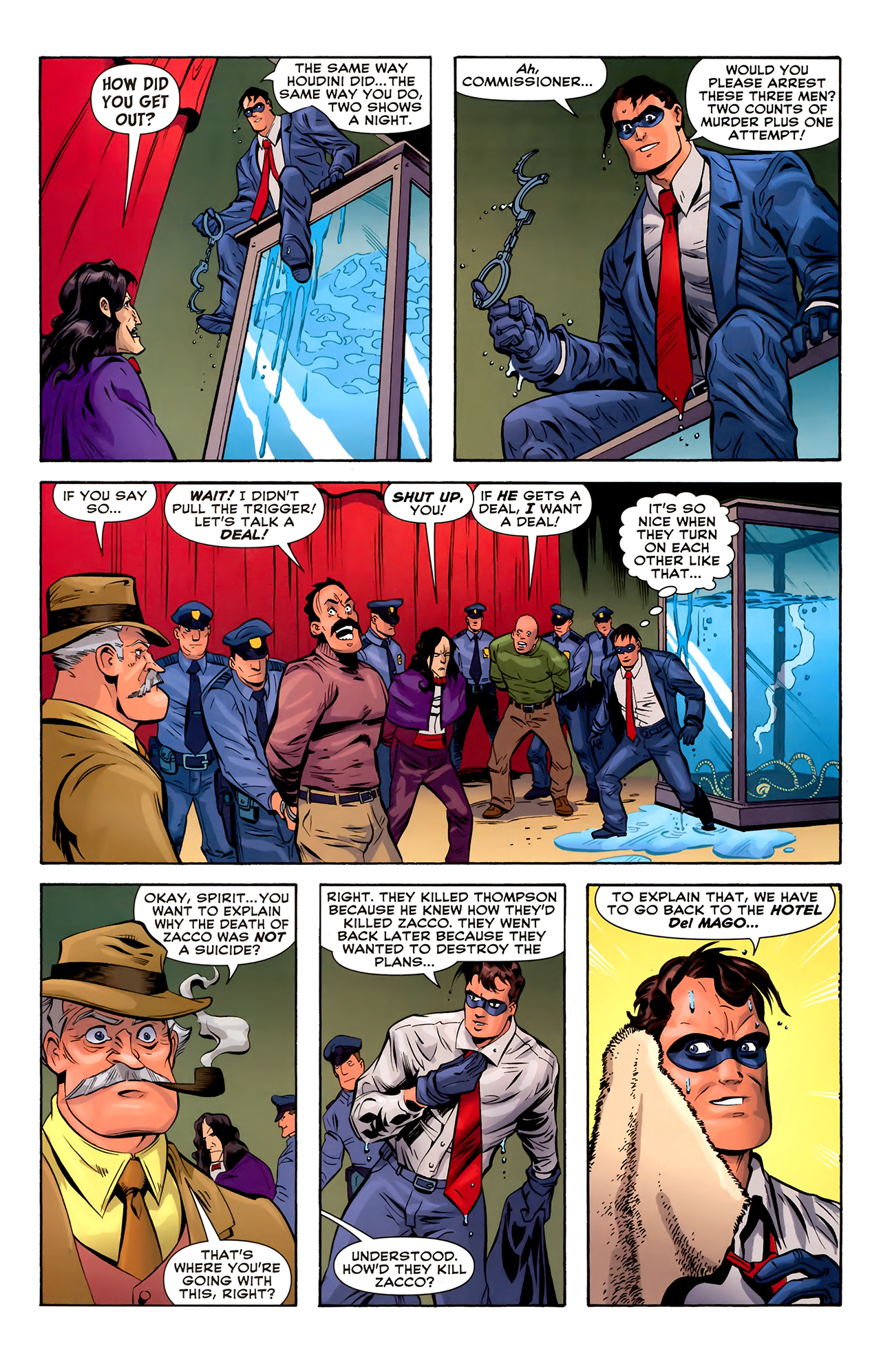 Read online The Spirit (2007) comic -  Issue #22 - 21