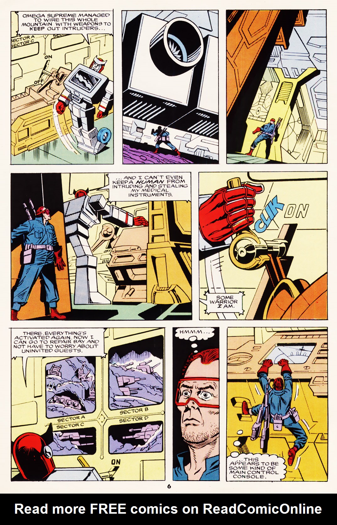 Read online The Transformers (UK) comic -  Issue #110 - 6