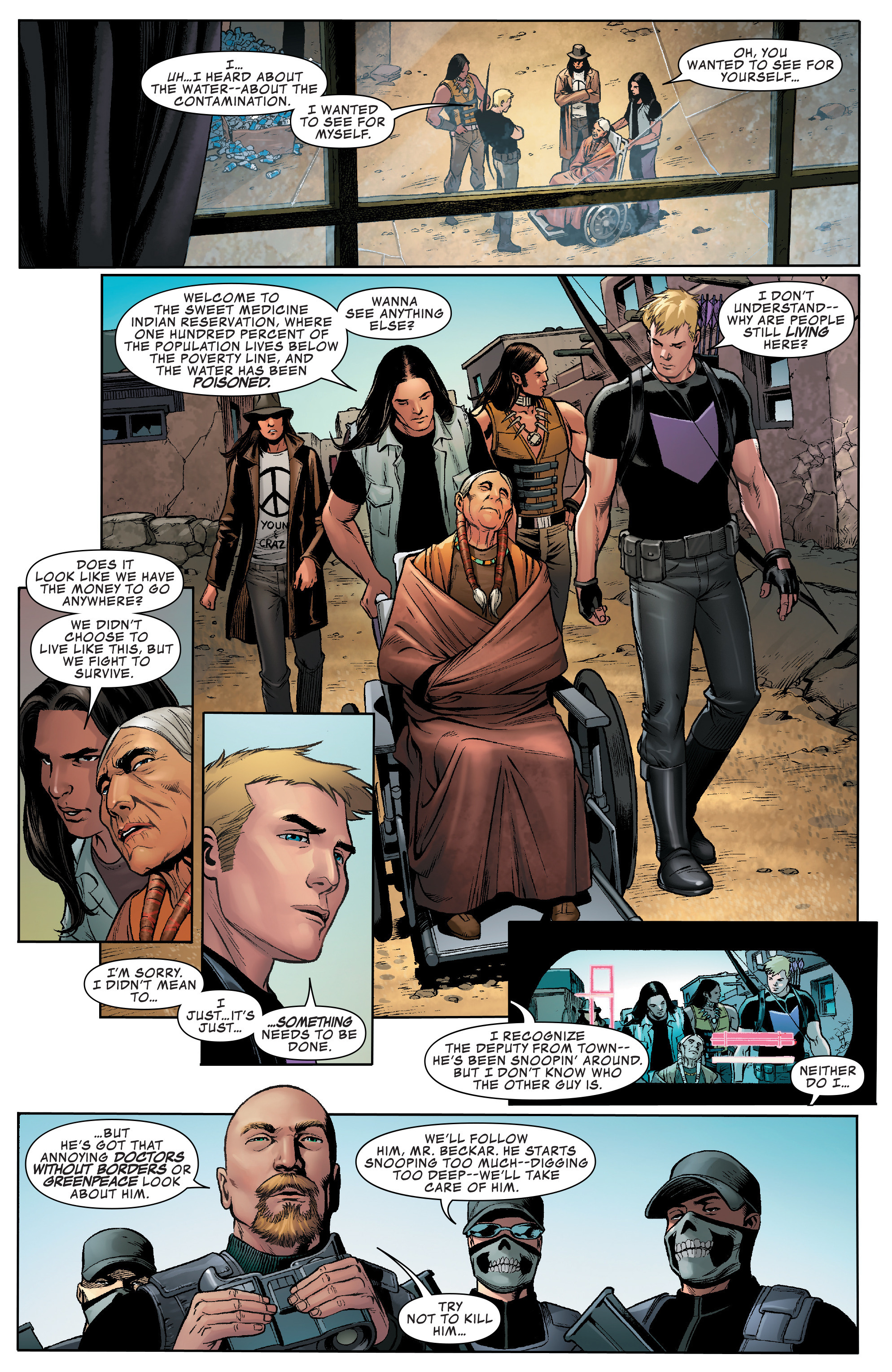 Read online Occupy Avengers comic -  Issue #1 - 7