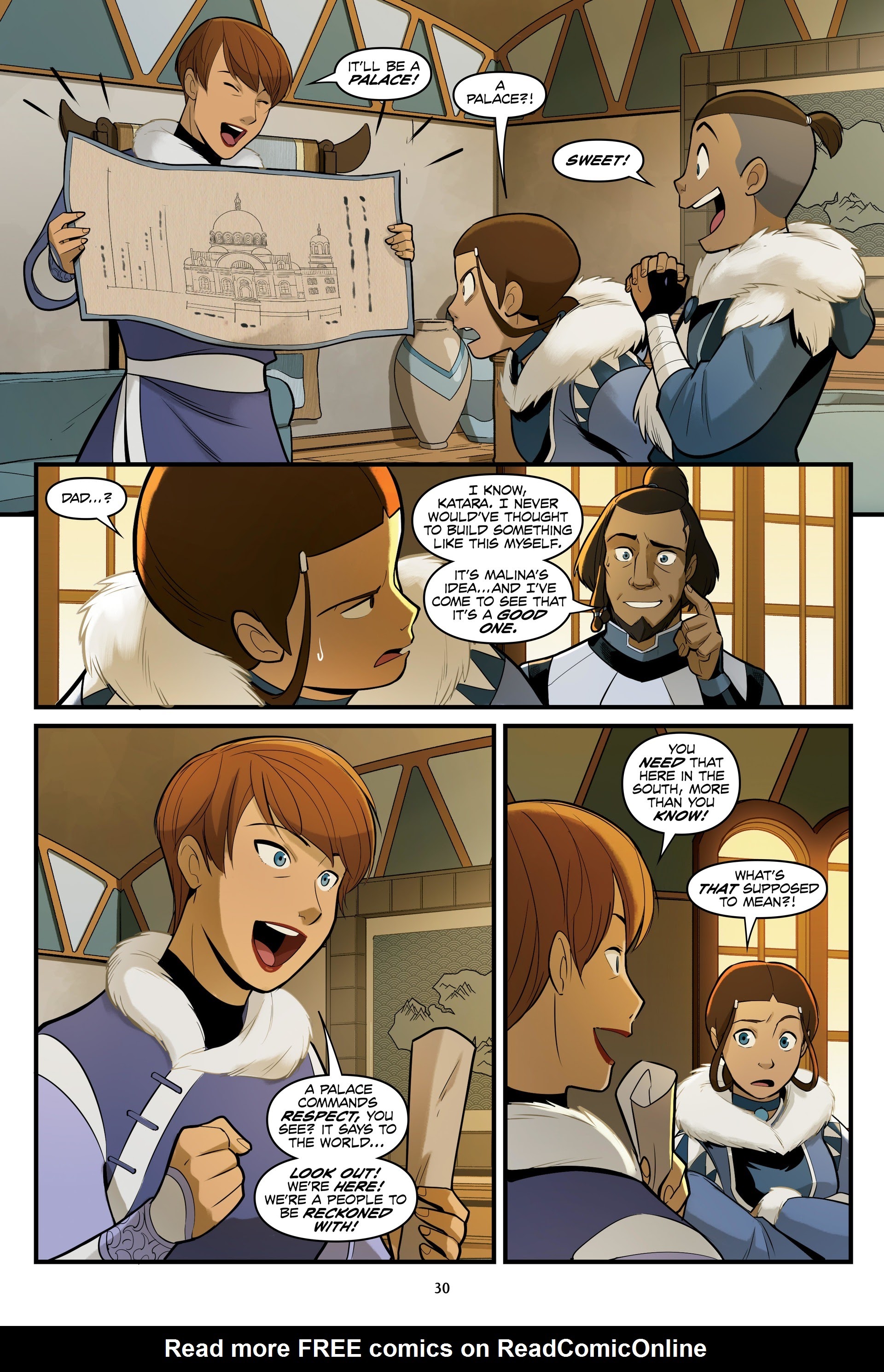 Read online Avatar: The Last Airbender--North and South Omnibus comic -  Issue # TPB (Part 1) - 30