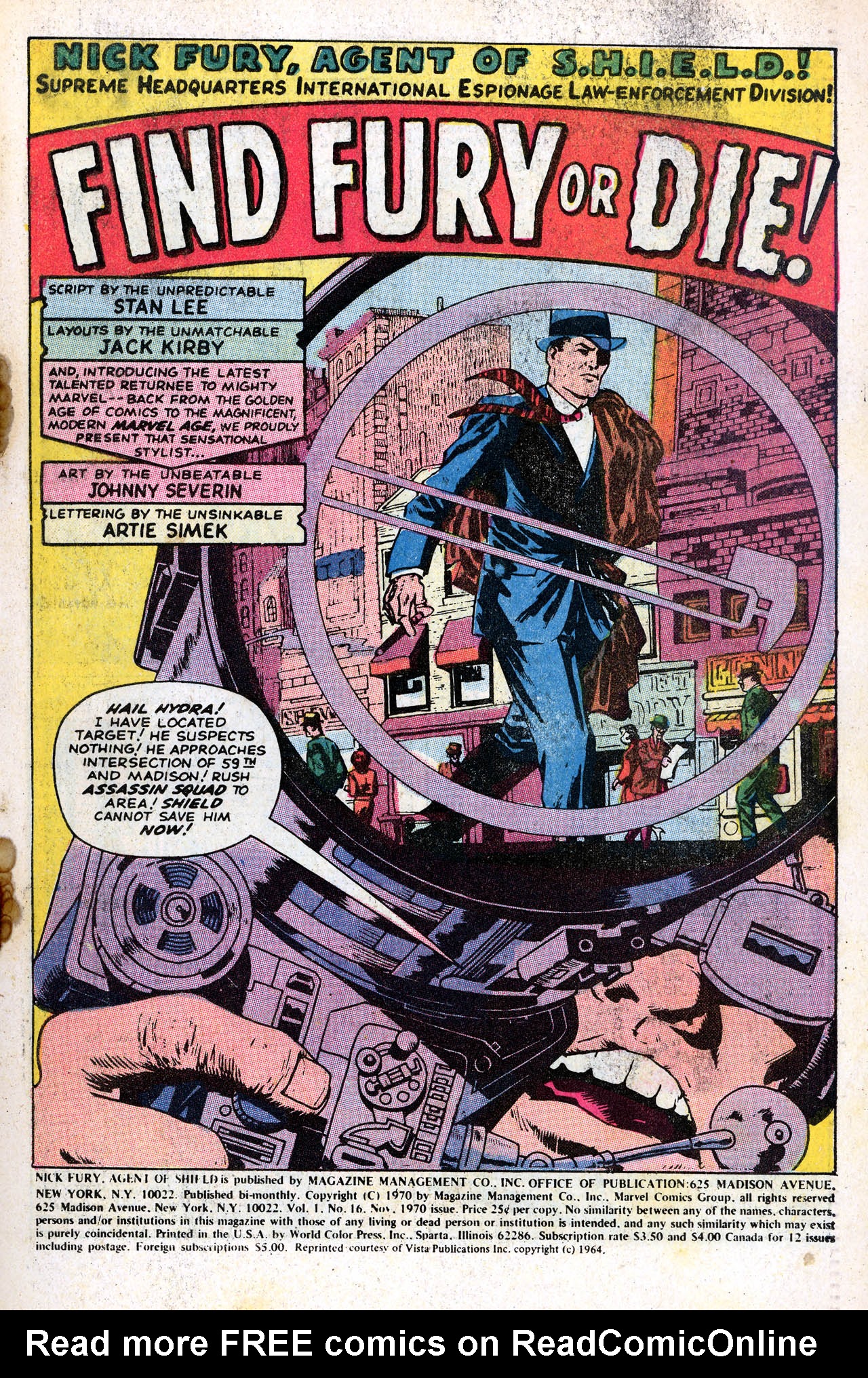 Nick Fury, Agent of SHIELD Issue #16 #16 - English 3