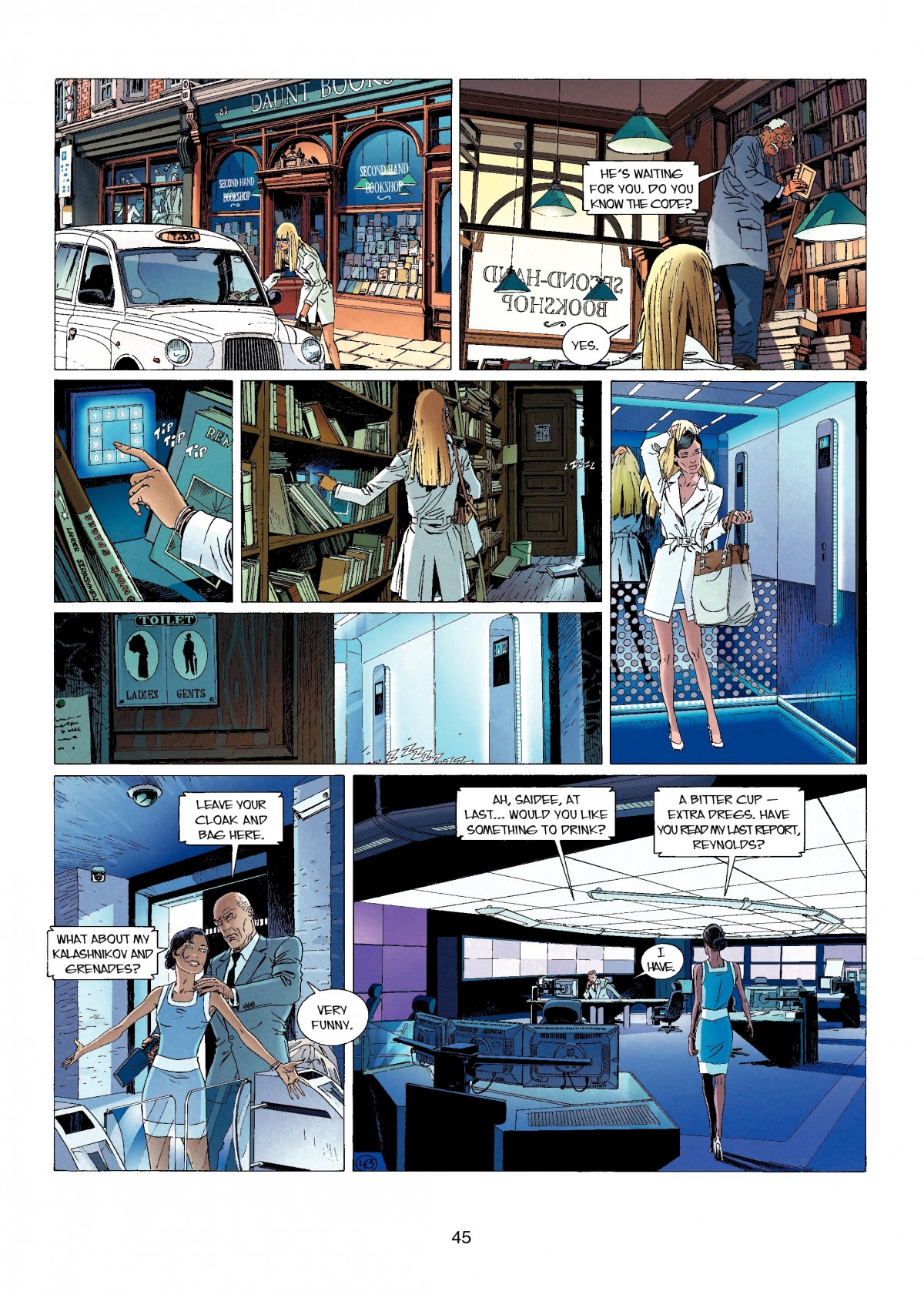 Read online Largo Winch comic -  Issue # TPB 15 - 45