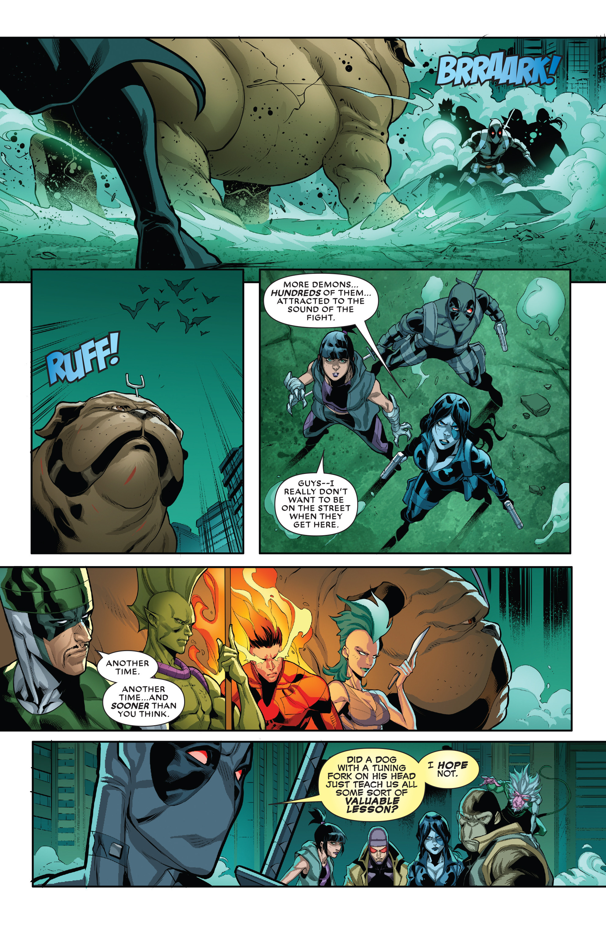 Read online Deadpool & the Mercs For Money [II] comic -  Issue #7 - 9