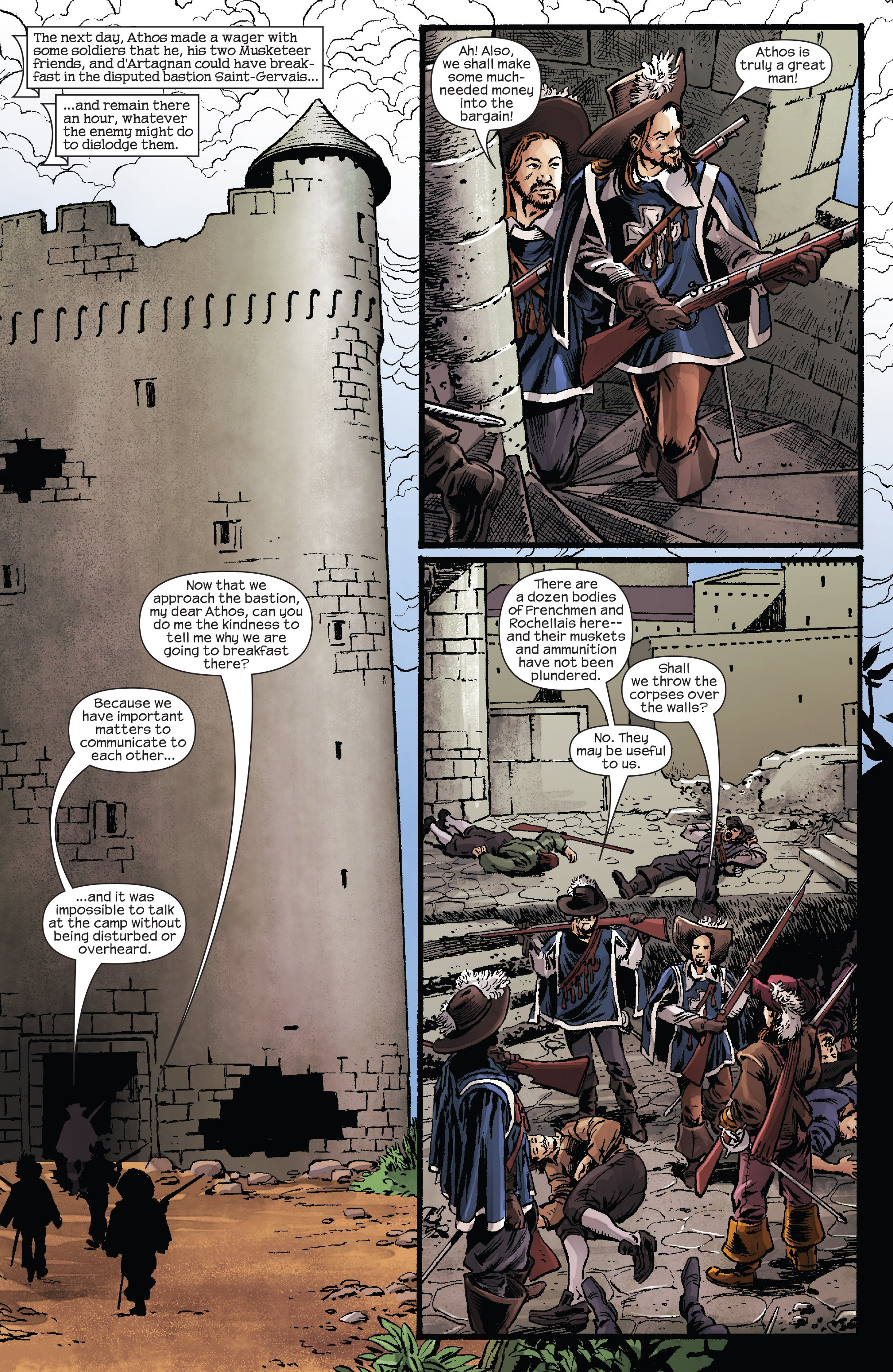 Read online Marvel Illustrated: The Three Musketeers comic -  Issue #5 - 10