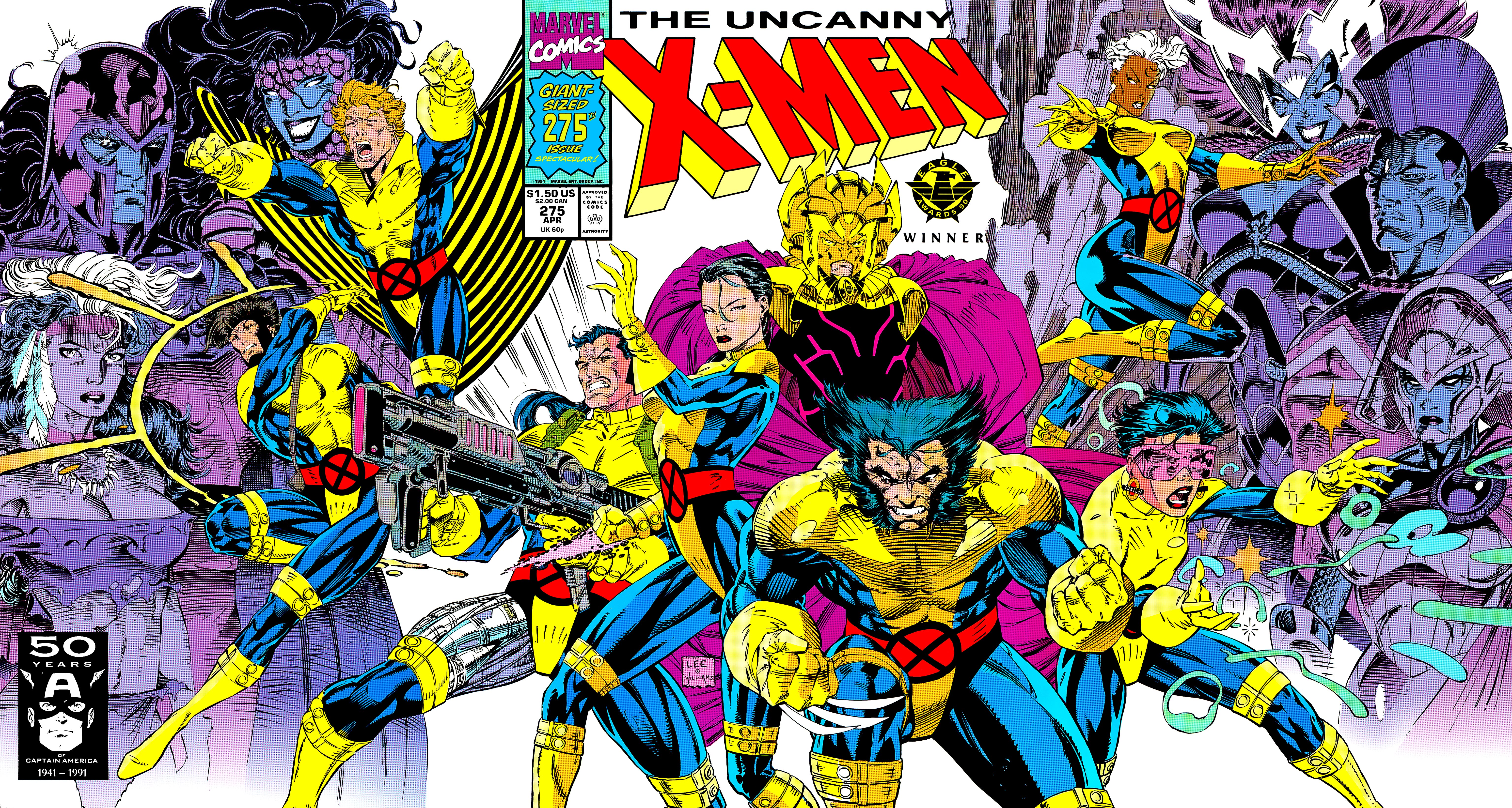 Read online Uncanny X-Men (1963) comic -  Issue #275 - 1